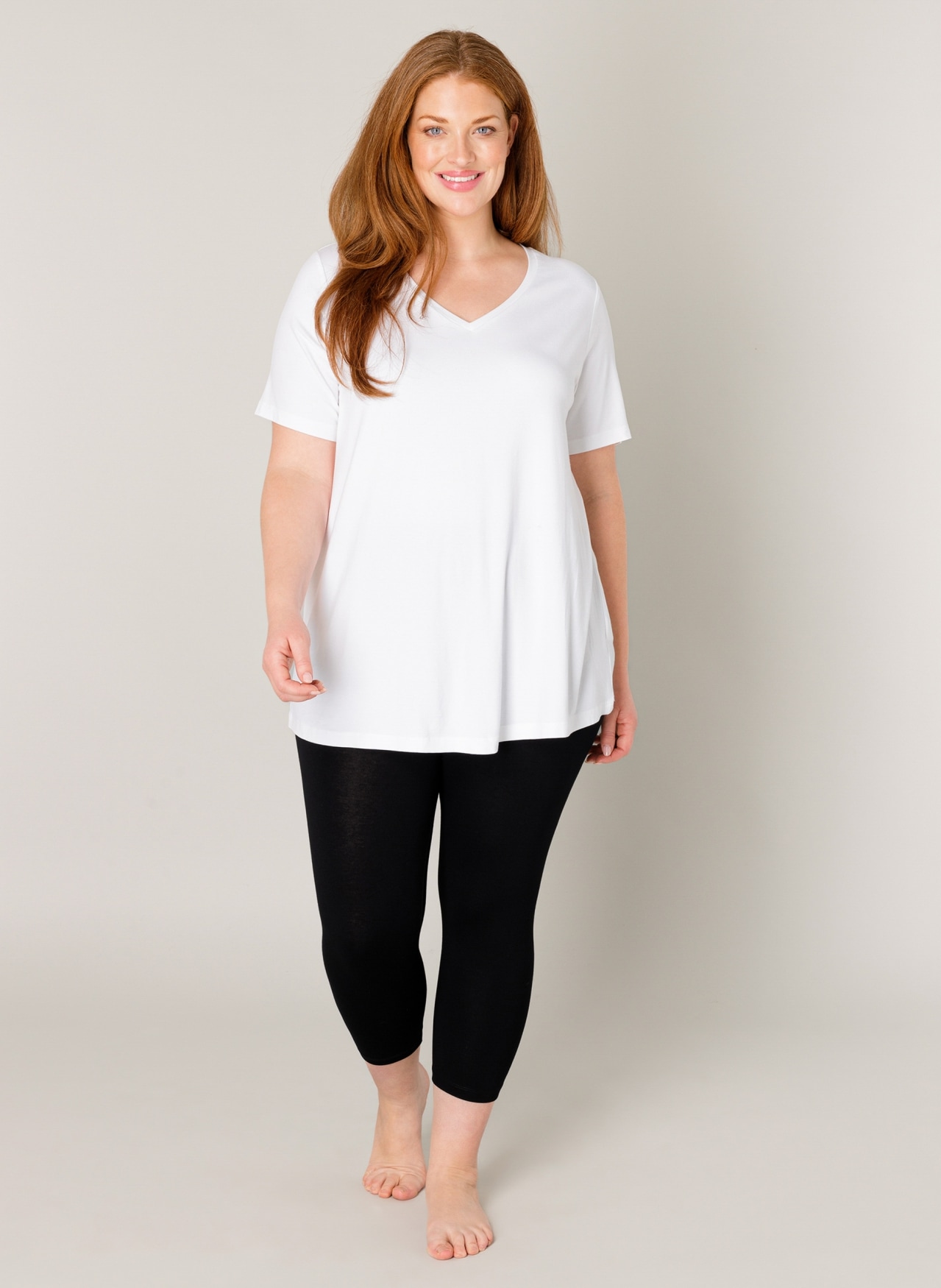 Base Level Curvy Caprileggings »Audrey«