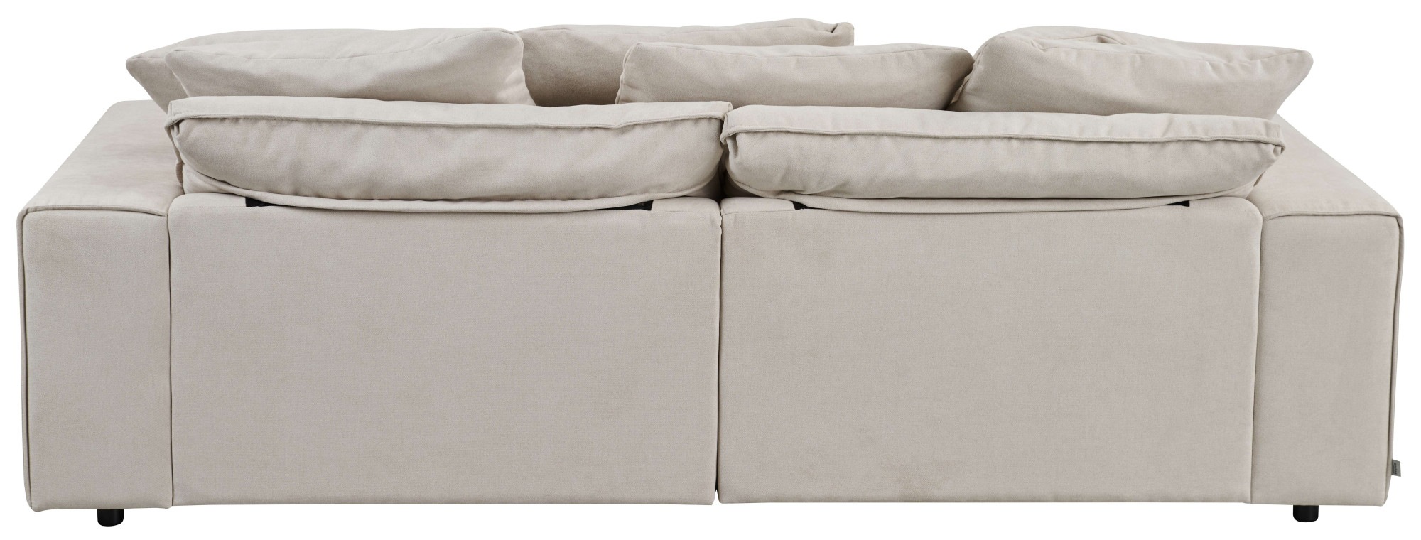 andas 3-Sitzer »Venslev«, Lounge-Sofa, mit extra tiefer Sitzfläche und losen Kissen