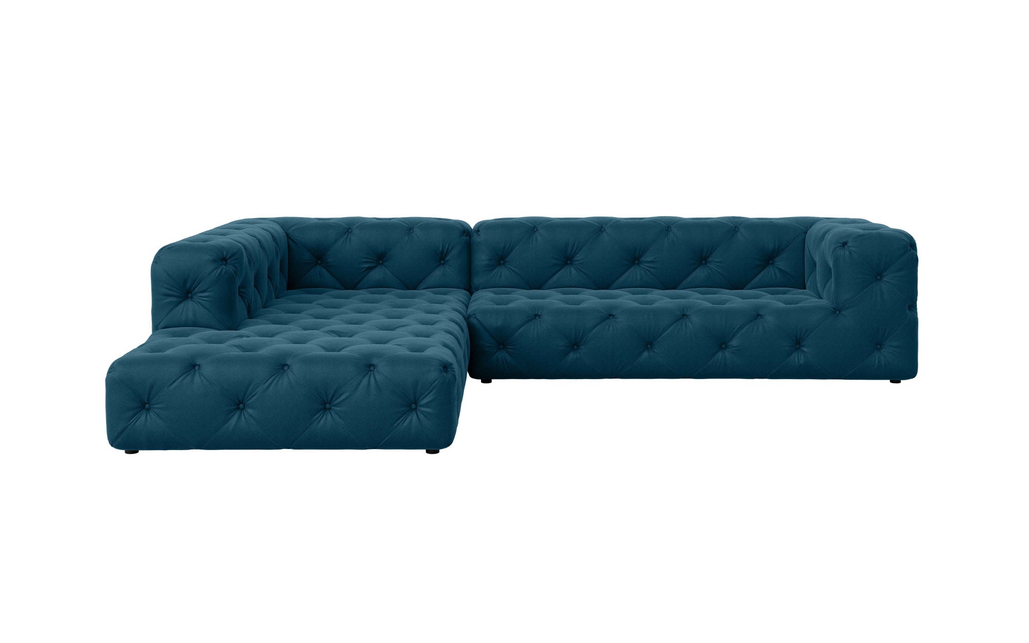 Home affaire Ecksofa »FOLLINA« L-Form, mit klassischer Chesterfield-Knopfhe günstig online kaufen