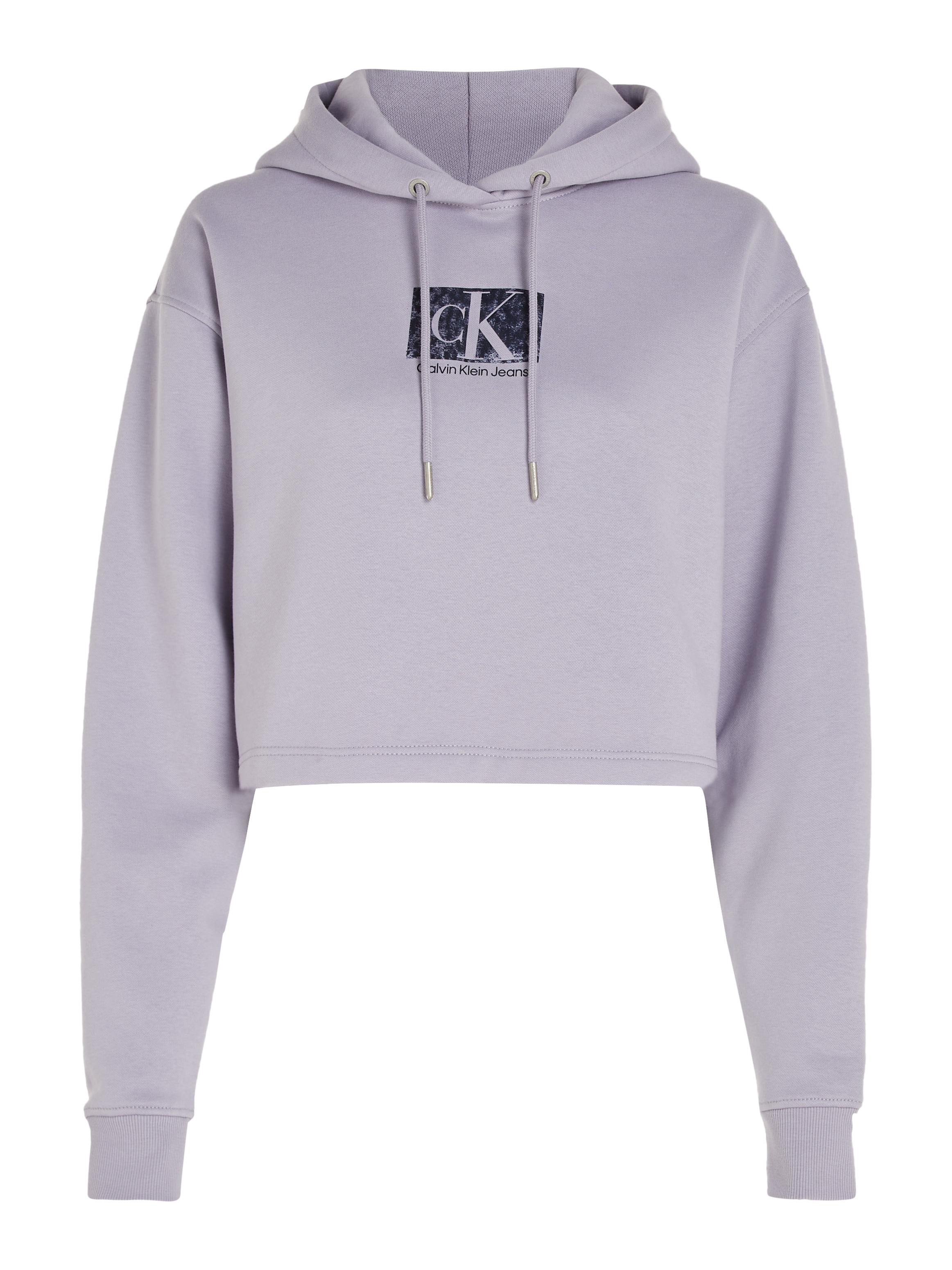 Calvin Klein Jeans Kapuzensweatshirt »PRINTED BOX CROPPED HOODIE«