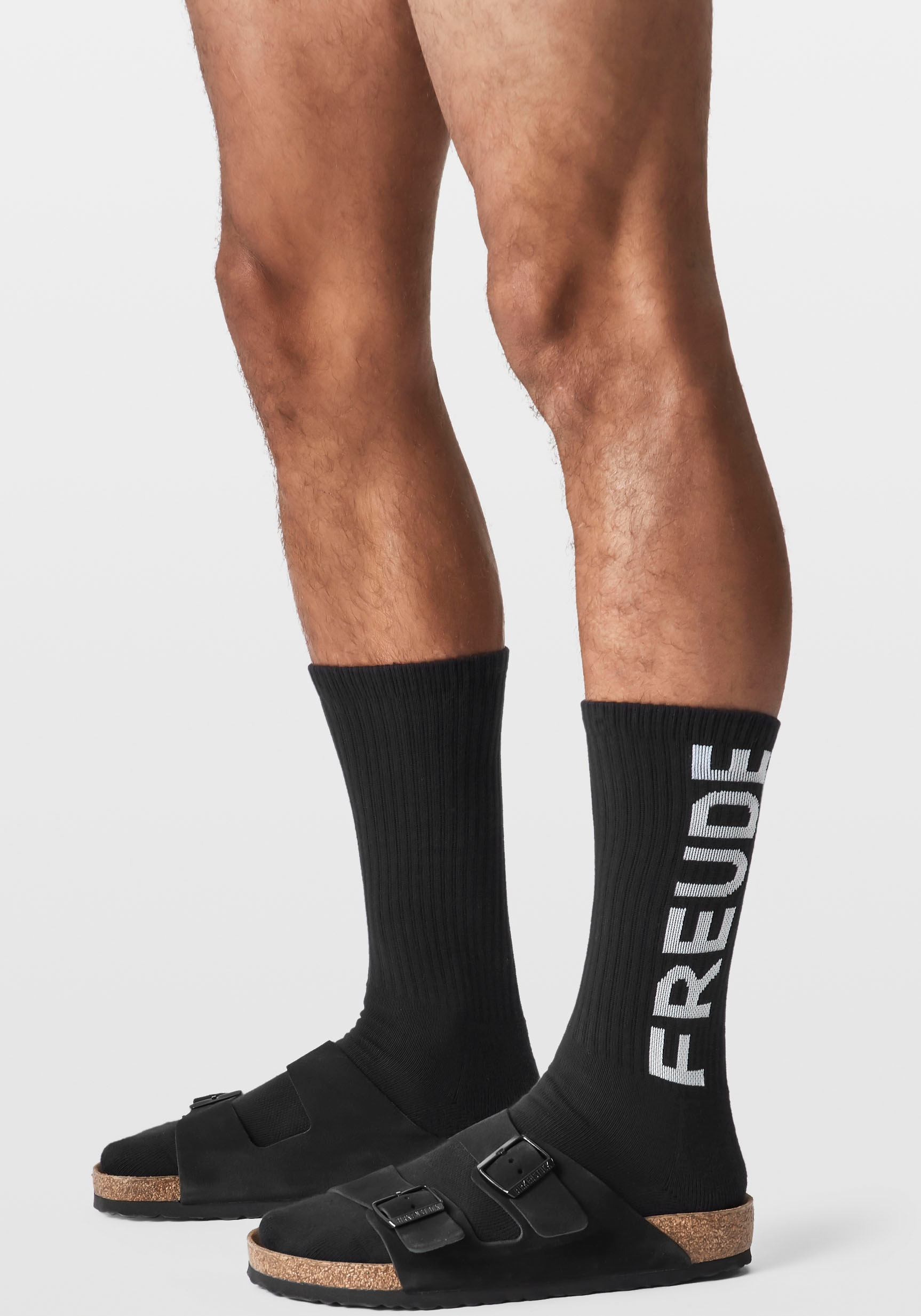BMW Langsocken, (1 Paar), mit "Freude-Schriftzug