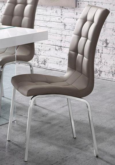 INOSIGN 4-Fußstuhl »Lila« (Set) 2 Stk.(2 Stück) Bezug in Kunstleder, verchr günstig online kaufen