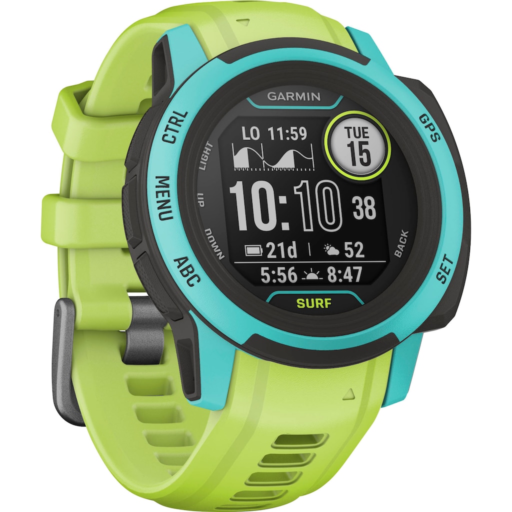 Garmin Smartwatch »INSTINCT 2S SURF EDITION«, (Garmin)