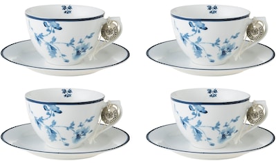 LAURA ASHLEY BLUEPRINT COLLECTABLES Cappuccinotasse »China Rose«, (Set, 8 tlg., 4... kaufen