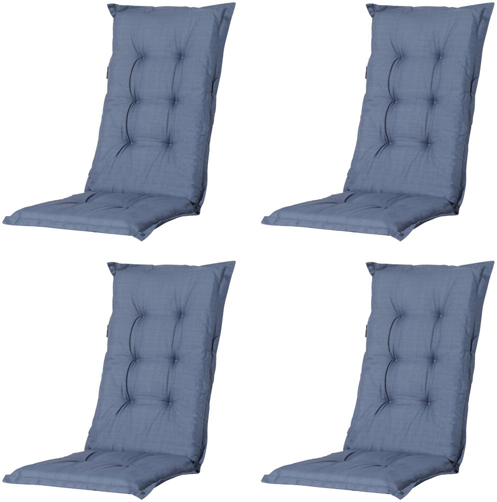 Progarden Garten-Essgruppe »Tampa + Faro« Set, 9 tlg. bestehend aus 4 Sessel, 4 Auflagen und 1 Tisch