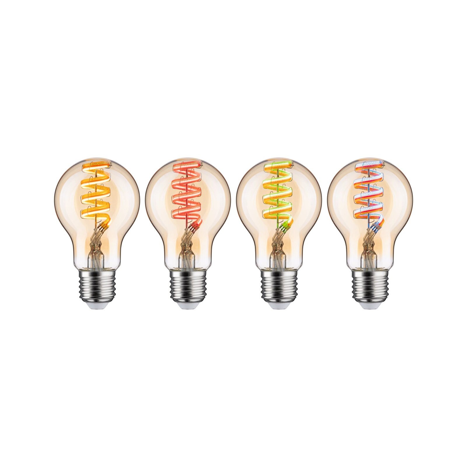 Paulmann LED-Leuchtmittel »Smart Filament AGL 470lm 2200K-6500K gold 230V«, 1 St., Tageslichtweiß