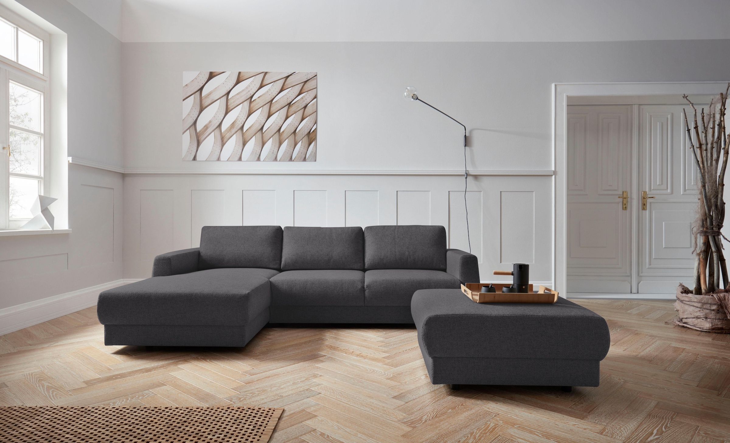 andas Ecksofa »Hobro L-Form«, in 3 Bezugsqualitäten in vielen Farben, Design by Morten Georgsen