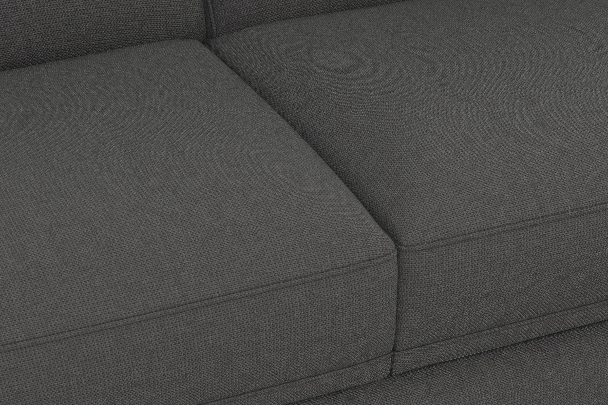 sit&more Ecksofa »Dundee L-Form«, mit Federkern und Massivholzfüßen, wahlweise mit Kopfteilverstellung