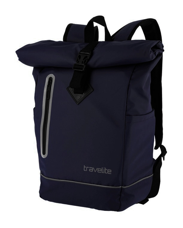 travelite Freizeitrucksack »BASICS Roll-Up Rucksack Plane« Wanderrucksack Reiserucksack Streetpack Arbeitsrucksack