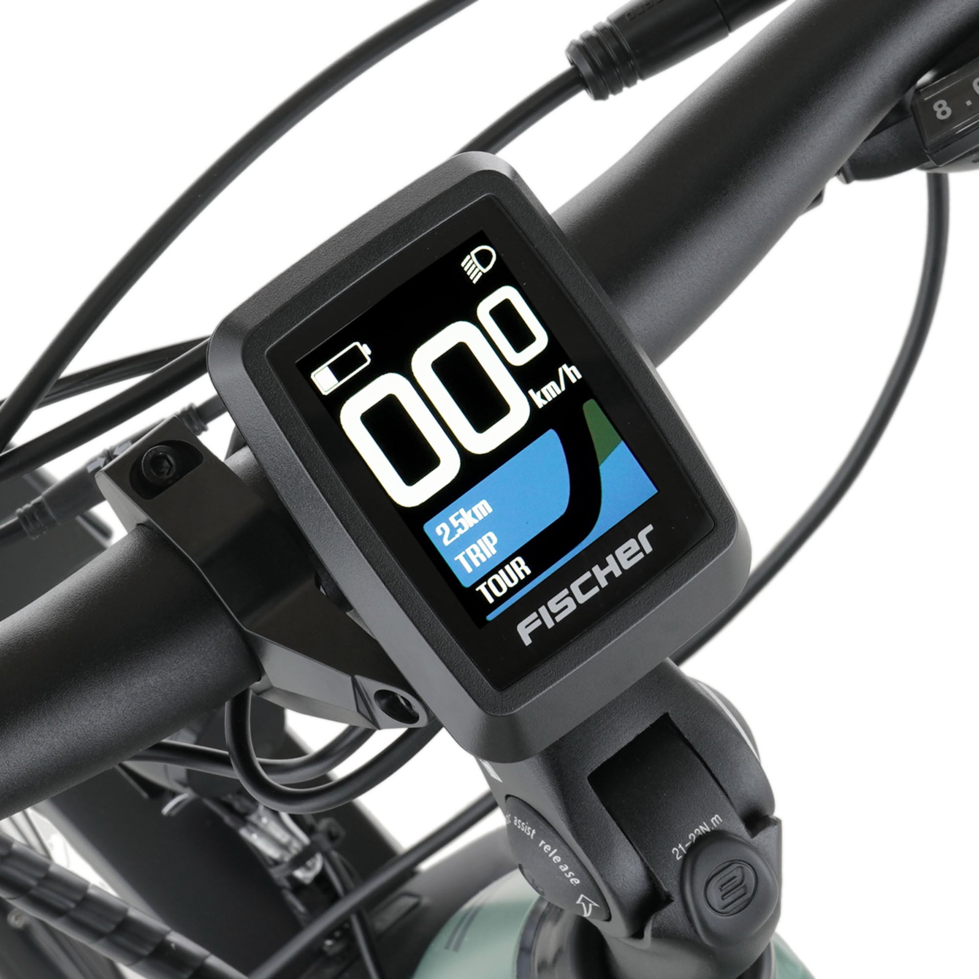 FISCHER Fahrrad E-Bike »VIATOR 2.1 459«, 8 Gang, Shimano, ACERA, (mit Akku-Ladegerät-mit Werkzeug)