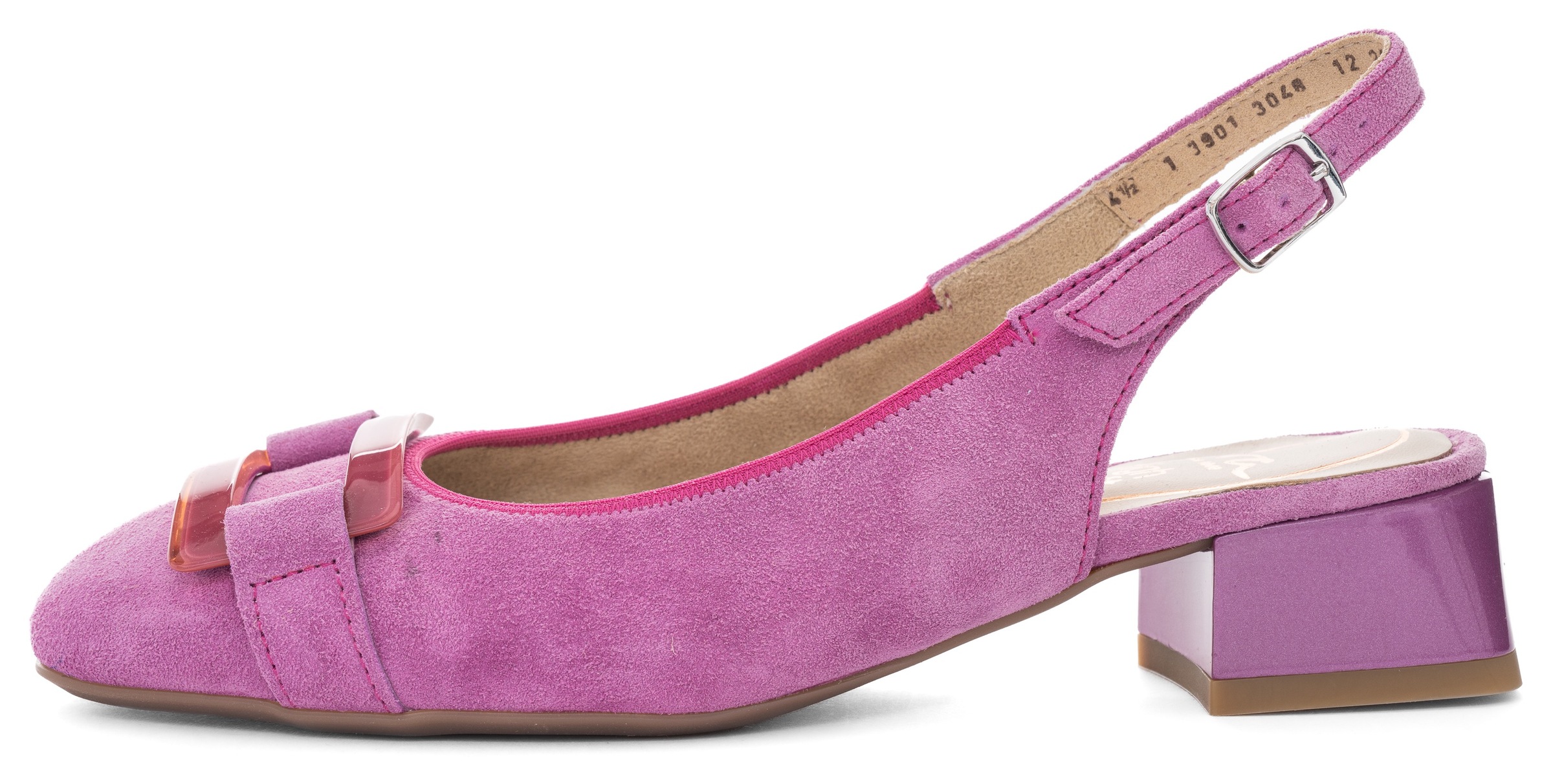 Ara Slingpumps »GRAZ«, Sling Pumps, Festtagssschuh mit Blockabsatz, H-Weite