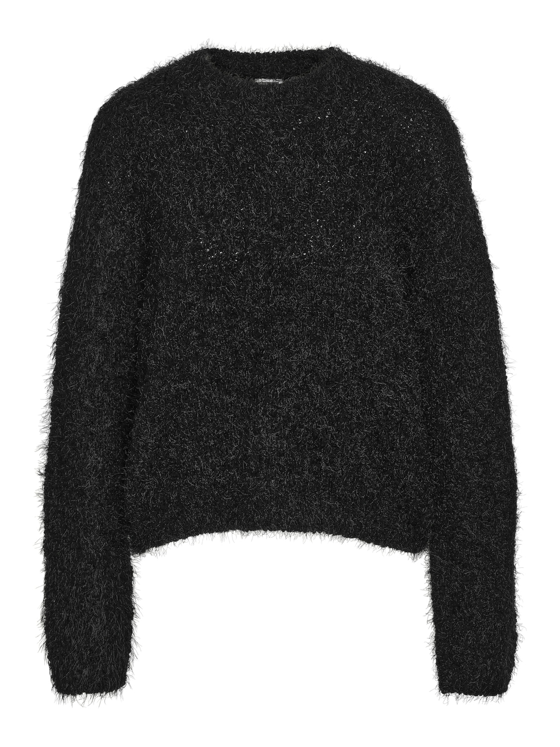 Noisy may Rundhalspullover »NMSASSY L/S O-NECK KNIT FWD NOOS«