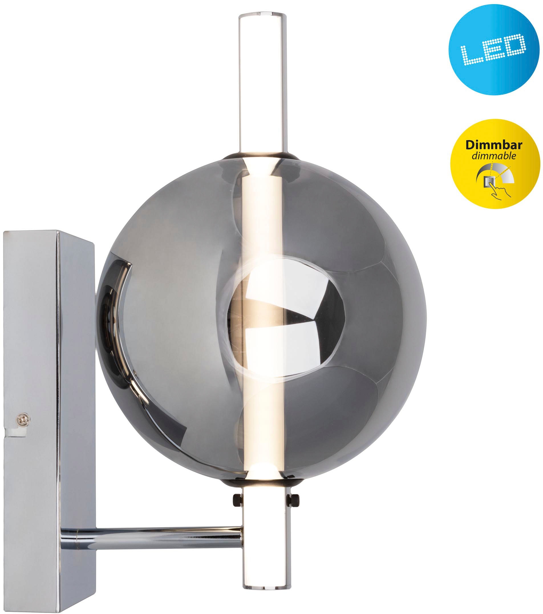 näve LED Wandleuchte »NOVA«, Leuchtmittel LED-Modul   LED fest integriert, günstig online kaufen