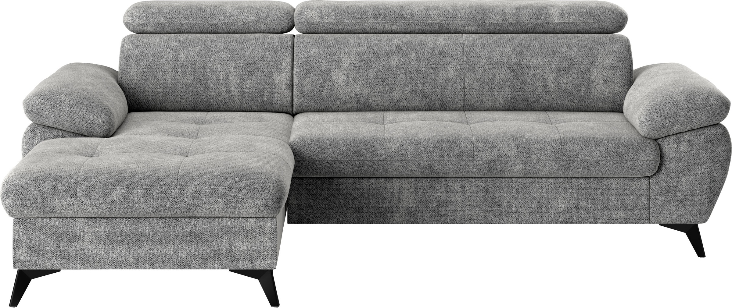 COTTA Ecksofa »Hudson L-Form«, mit Kopfteilverstellung, wahlweise mit Bettfunktion & Bettkasten