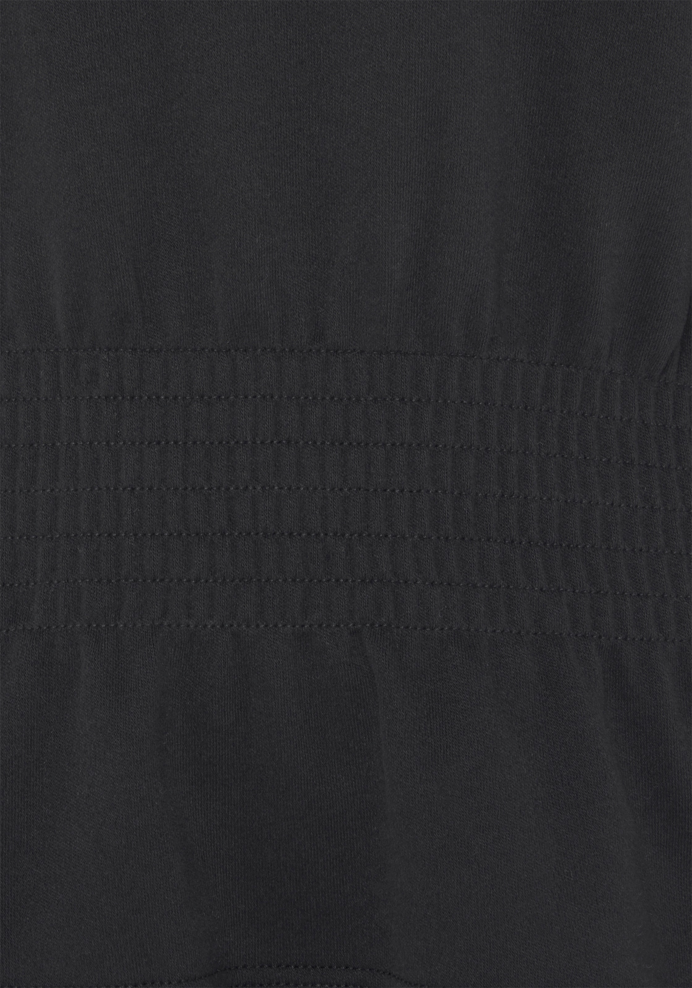 LASCANA Hoodie, mit elastischer Raffung in der Taille, Loungewear