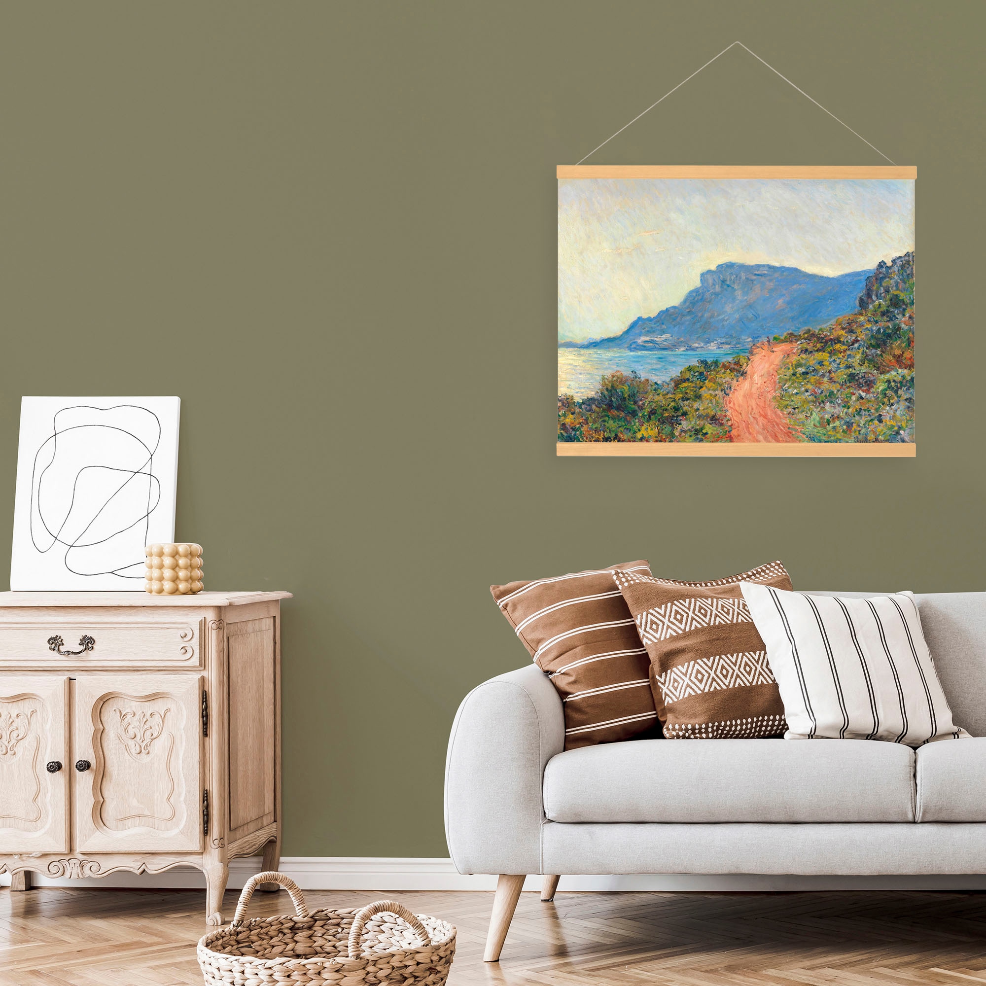 Art for the home Leinwandbild »Südlich Landschaft«, (1 St.), Luxus Kakemono günstig online kaufen