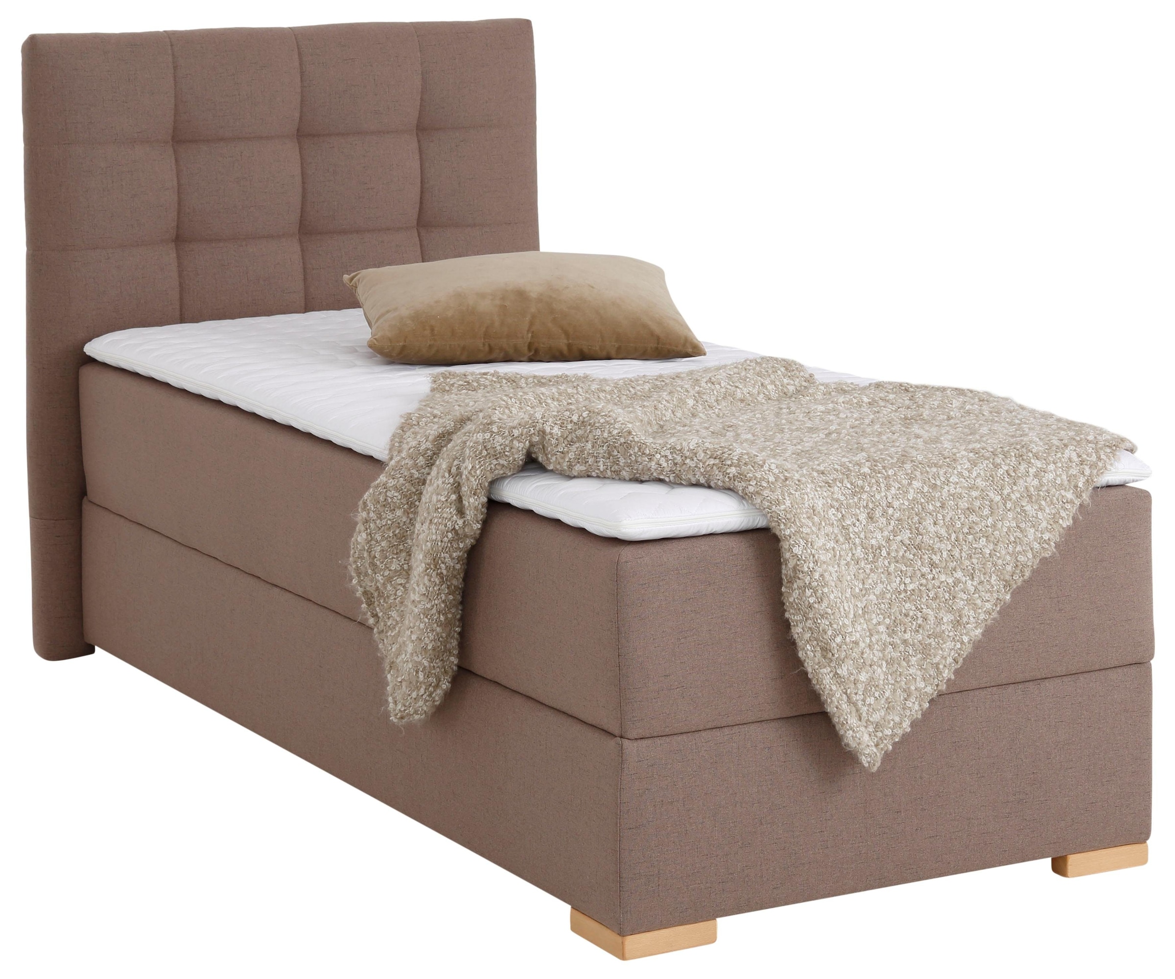 Home affaire Boxbett »Olivet mit Bettkasten« in 4 Farben, 4 Breiten, 2 Matratzenarten, auch in Überlänge 220 cm