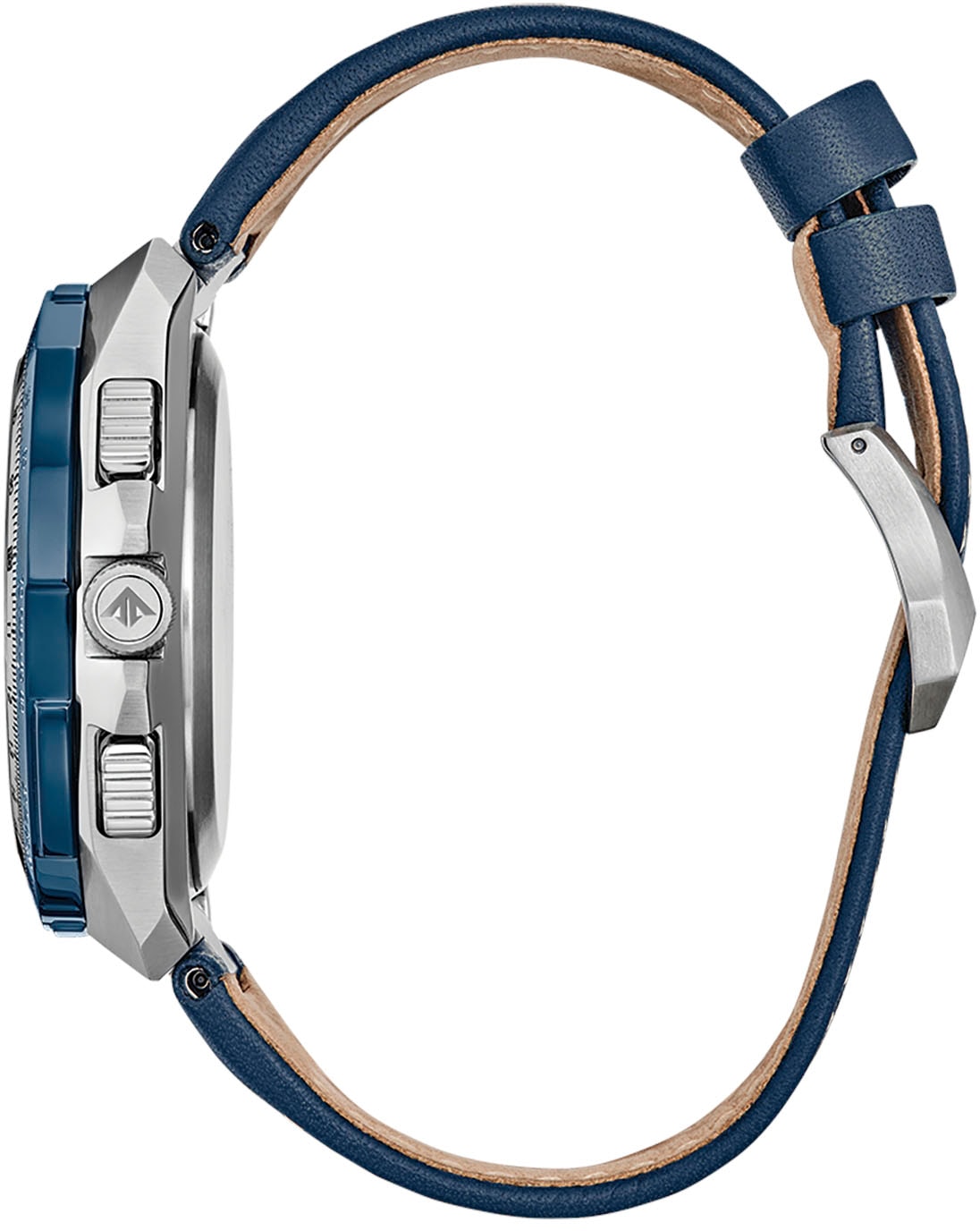 Citizen Funkchronograph »Promaster Skyhawk«, Armbanduhr, Herrenuhr, Solar, Lederarmband, Saphirglas, Datum