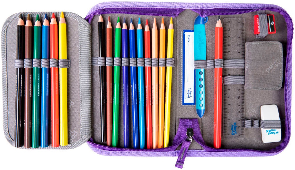 SCHOOL-MOOD® Schulranzen »Timeless Pro« retroreflektierende Flächen