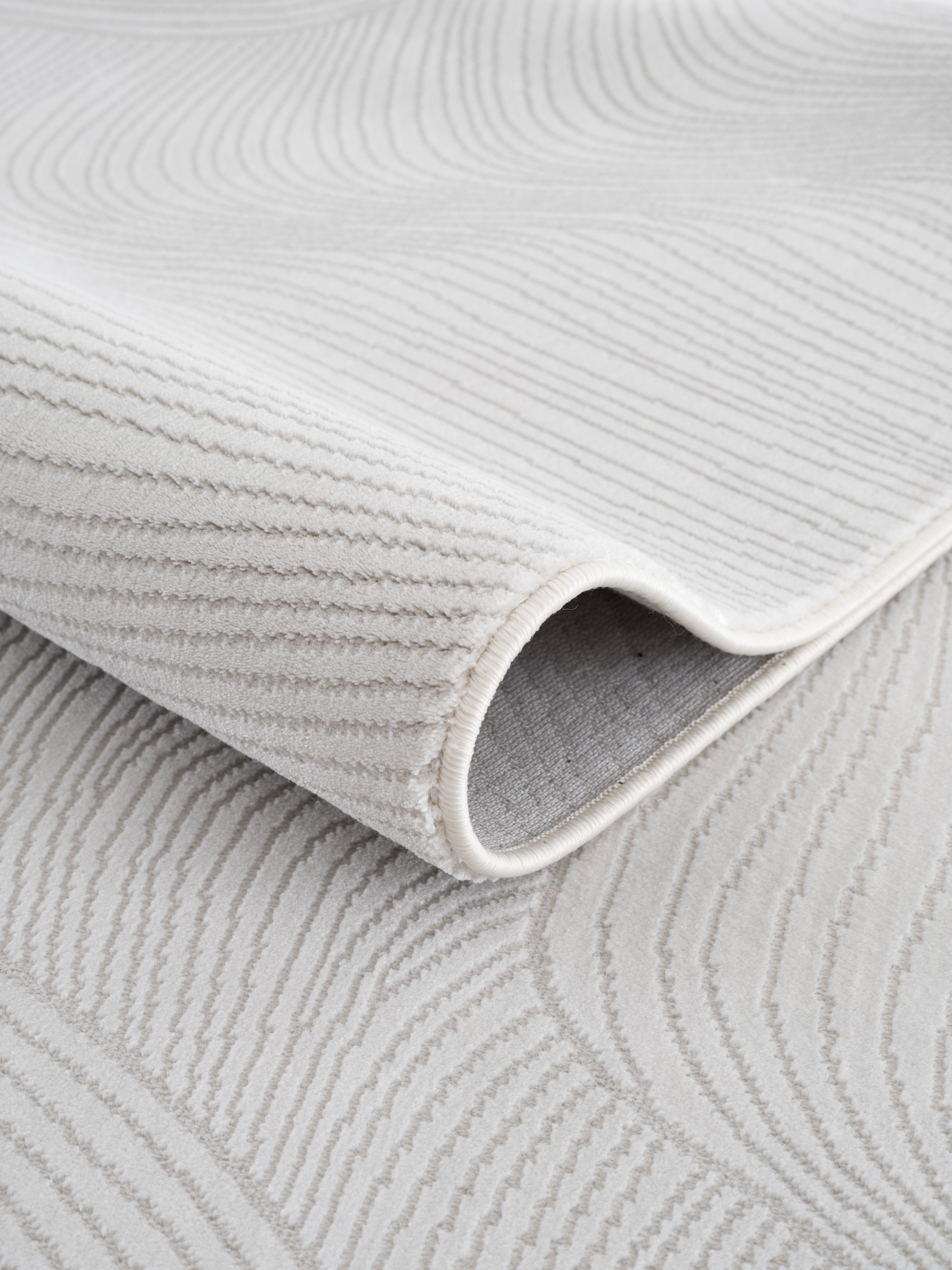 Calvin Klein home Teppich »Essential, Designerteppich« rechteckig 7 mm Höhe modern, elegantes Muster, Wohnzimmer, Schlafzimmer, Esszimmer