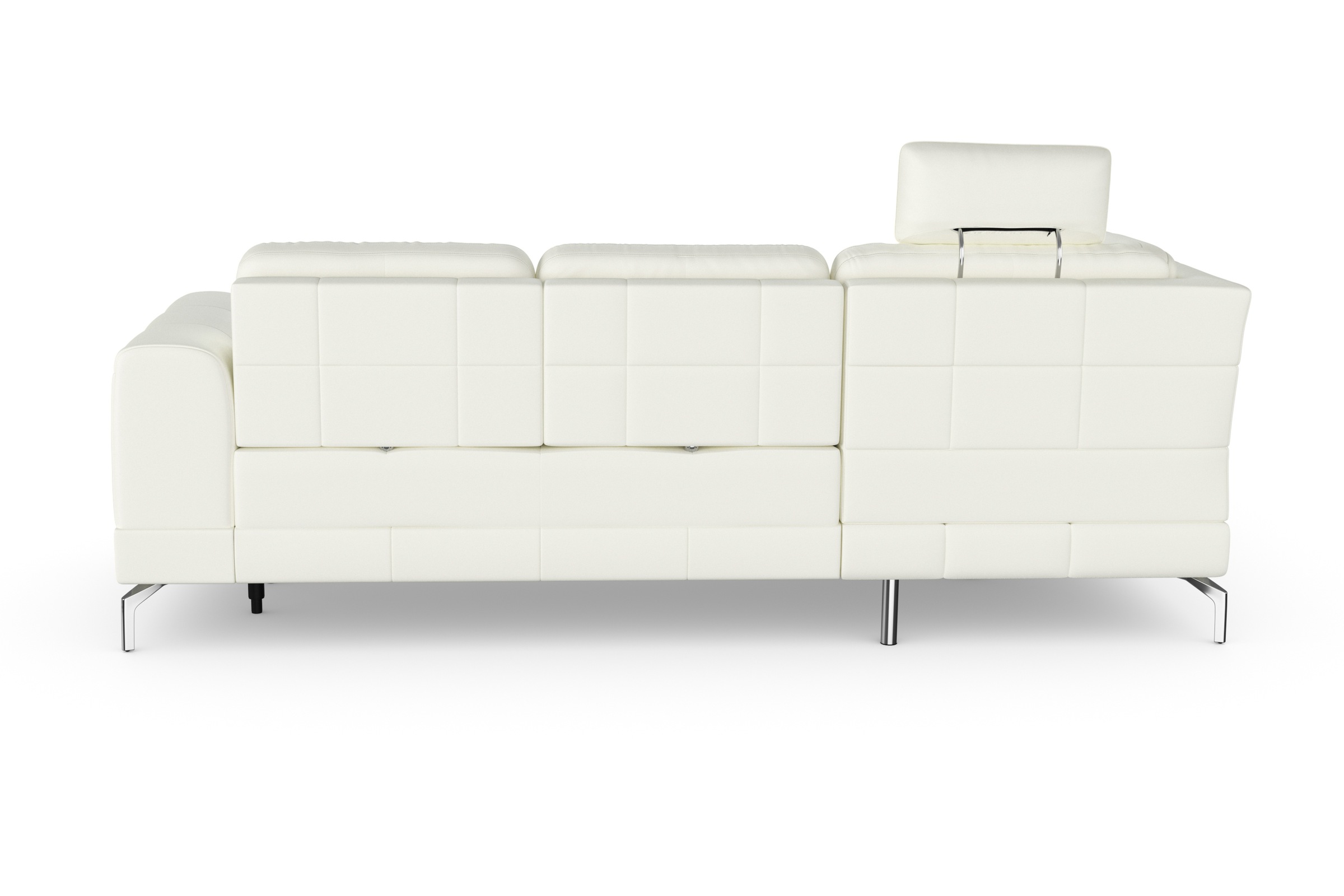 sit&more Ecksofa »Bendigo L-Form«, inklusive Sitztiefenverstellung, Bodenfreiheit 15 cm, in 2 Fußfarben