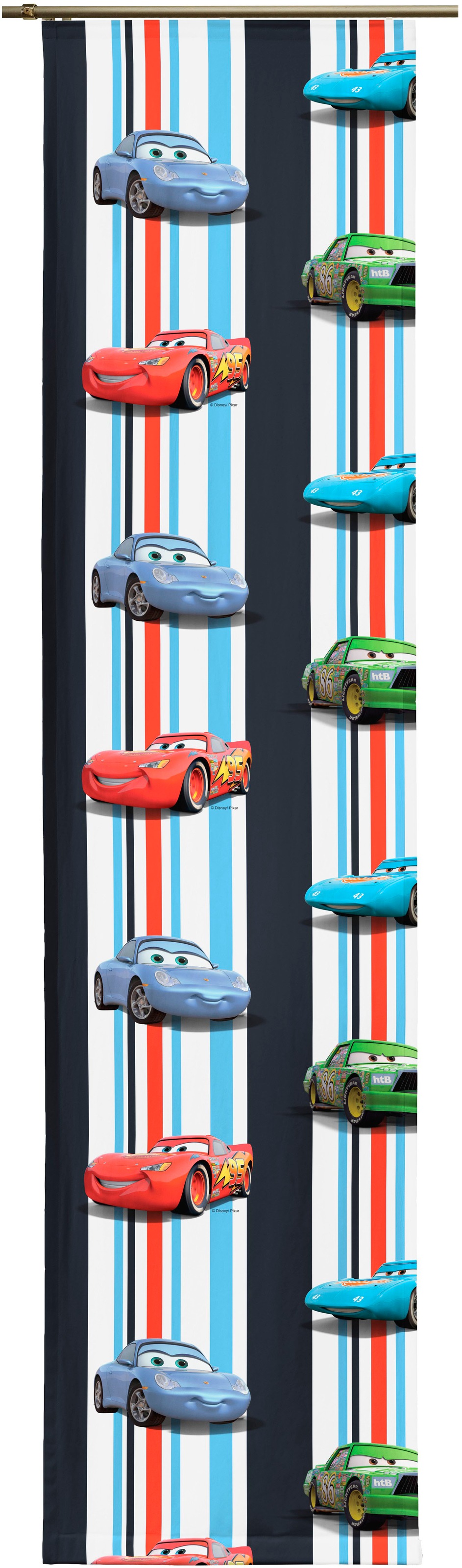 Wirth Schiebegardine »Cars Stripes« Paneelwagen 1 Stk. tlg. Walt Disney günstig online kaufen
