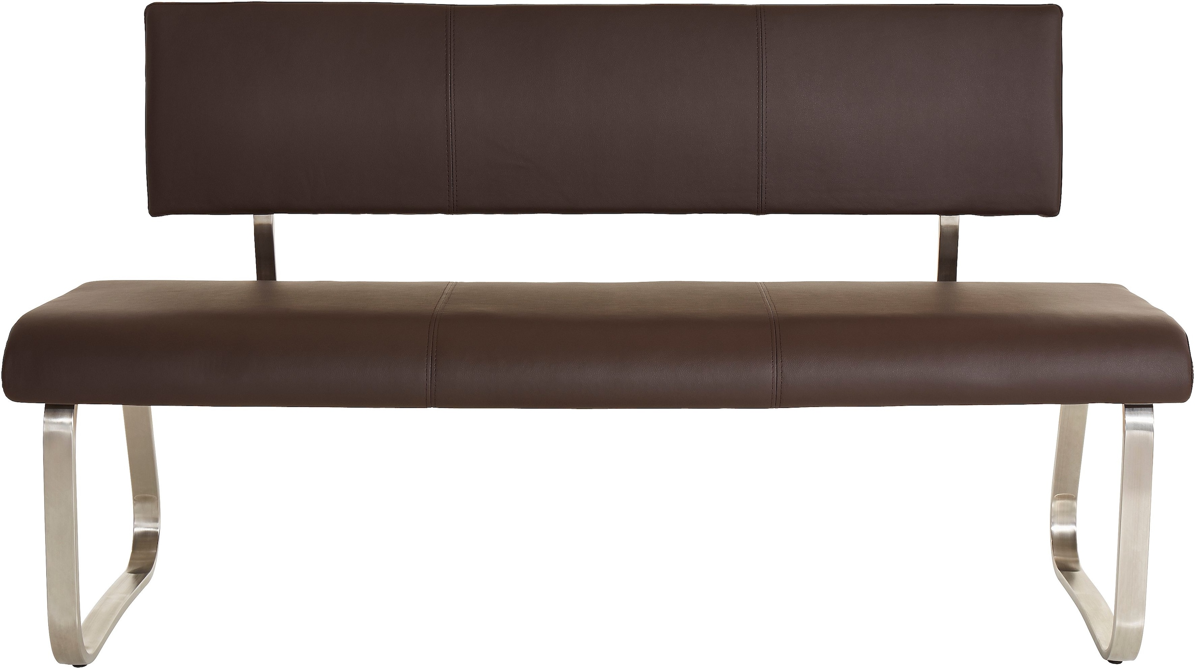 MCA furniture Polsterbank »Arco«, belastbar bis 280 Kg, Echtleder, in verschiedenen Breiten