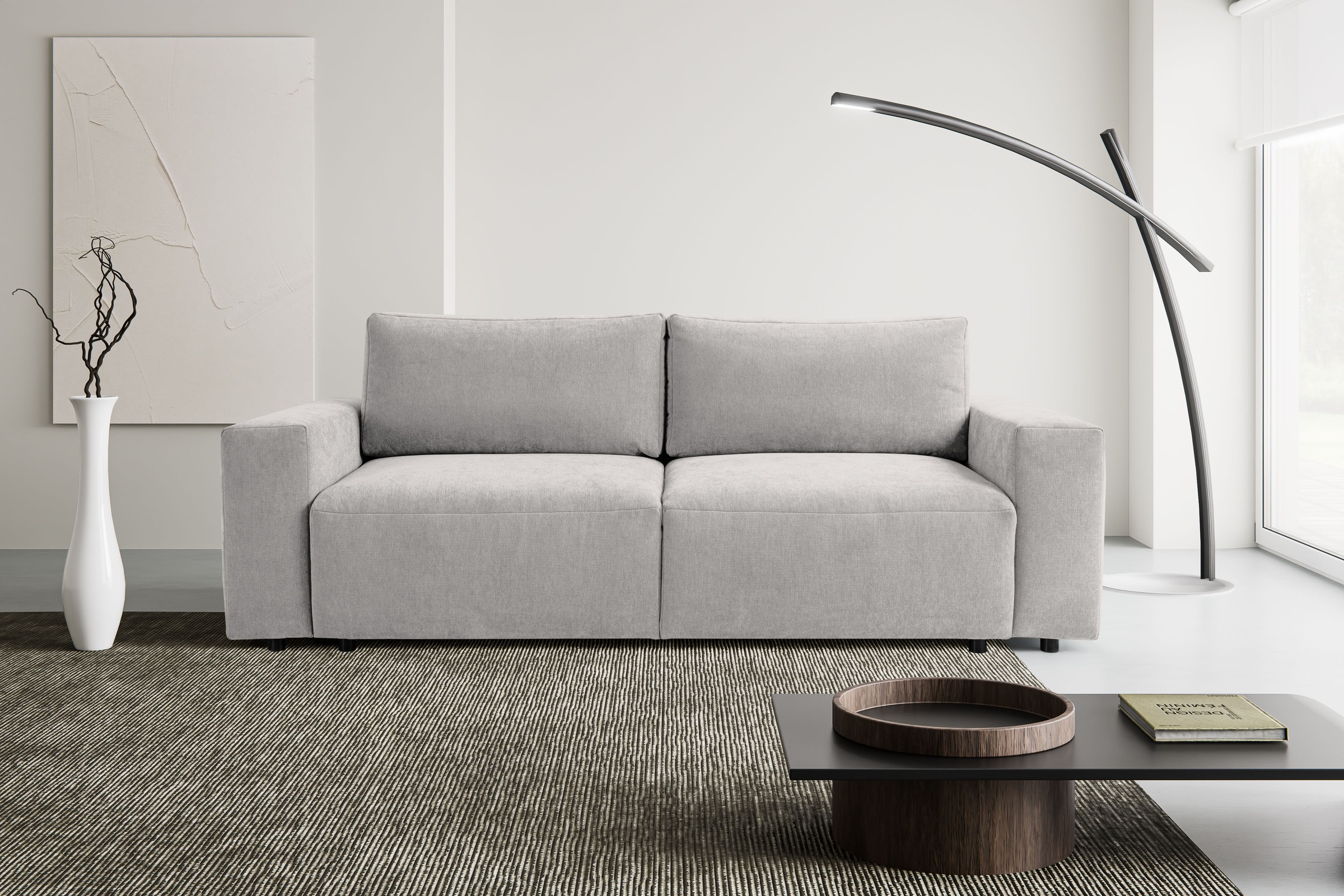 WERK2 Schlafsofa »Lima, inkl. Bettkasten, bequem, Mega Sofa: Breite 245 cm« günstig online kaufen