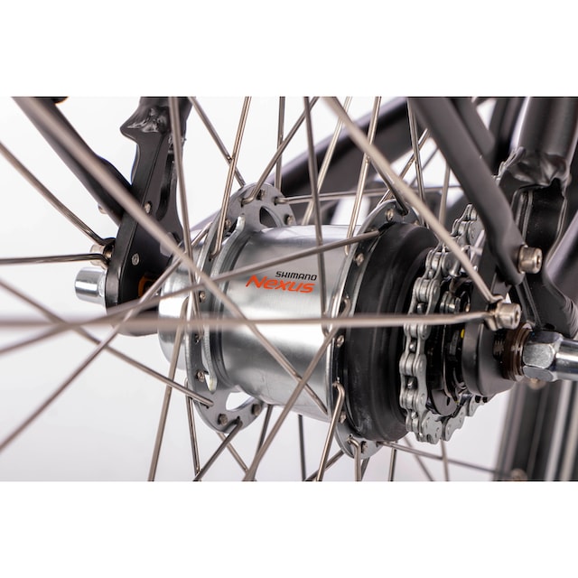 SAXONETTE E-Bike »COMFORT PLUS 4.1«, 7 Gang, Frontmotor 250 W, (mit  Akku-Ladegerät) im Online-Shop kaufen