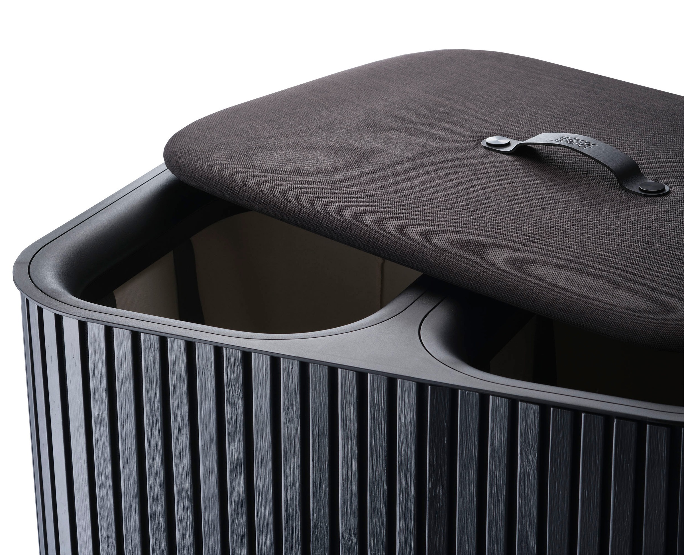 Joseph Joseph Wäschesortierer »Tota Twin Luxe 90-Liter-Wäschekorb« leicht vorsortier- und entleerbar