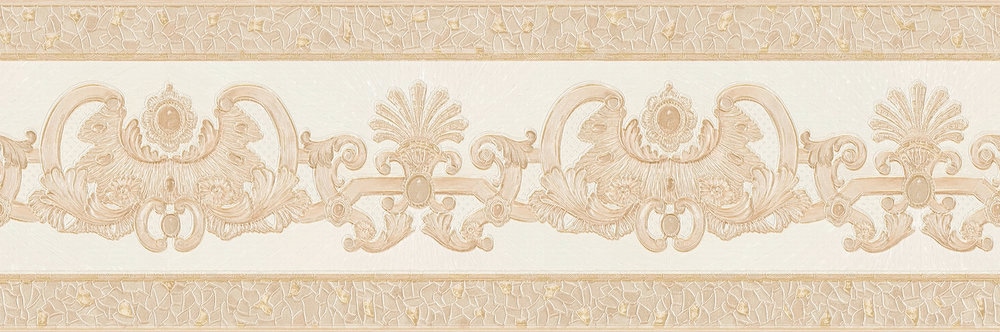 A.S. Création Bordüre »Only Borders«, Barock-ornamental-gemustert, Tapete Bordüre Borte Wohnzimmer Schlafzimmer Küche Flur Design Optik