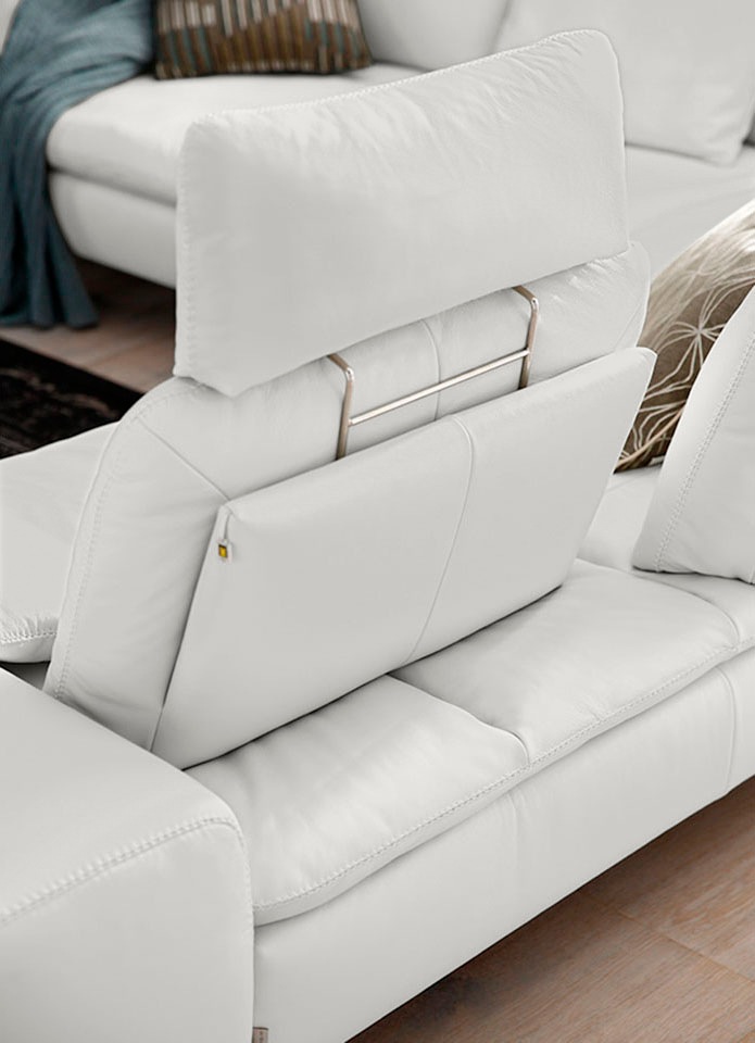 W.SCHILLIG Ecksofa »valentinoo, Designsofa, elegant und bequem, L-Form«, (Set), mit Sitztiefenverstellung, Breite 318 cm