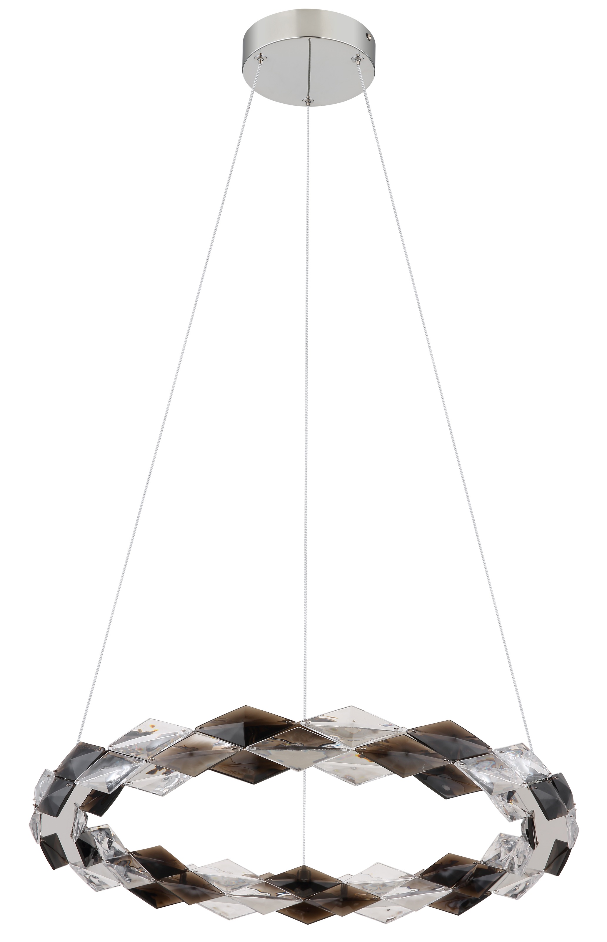 GLOBO LIGHTING LED Pendelleuchte »KARILION«, Leuchtmittel LED-Modul | LED fest integriert, Hängelampe/Hängeleuchte/Wohnzimmer/Esstisch/elegant