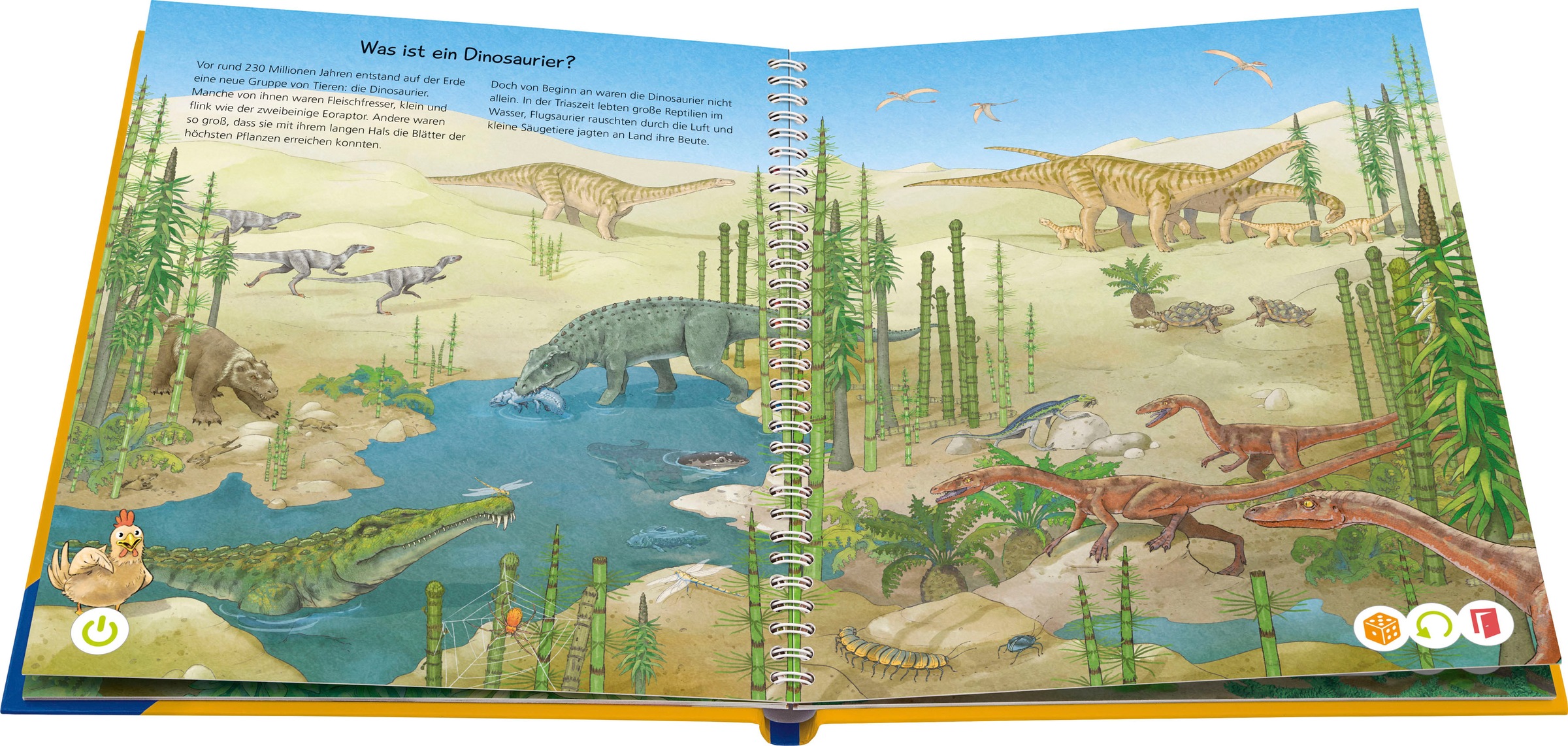 Ravensburger Buch »tiptoi® Wir entdecken die Dinosaurier«, Made in Germany