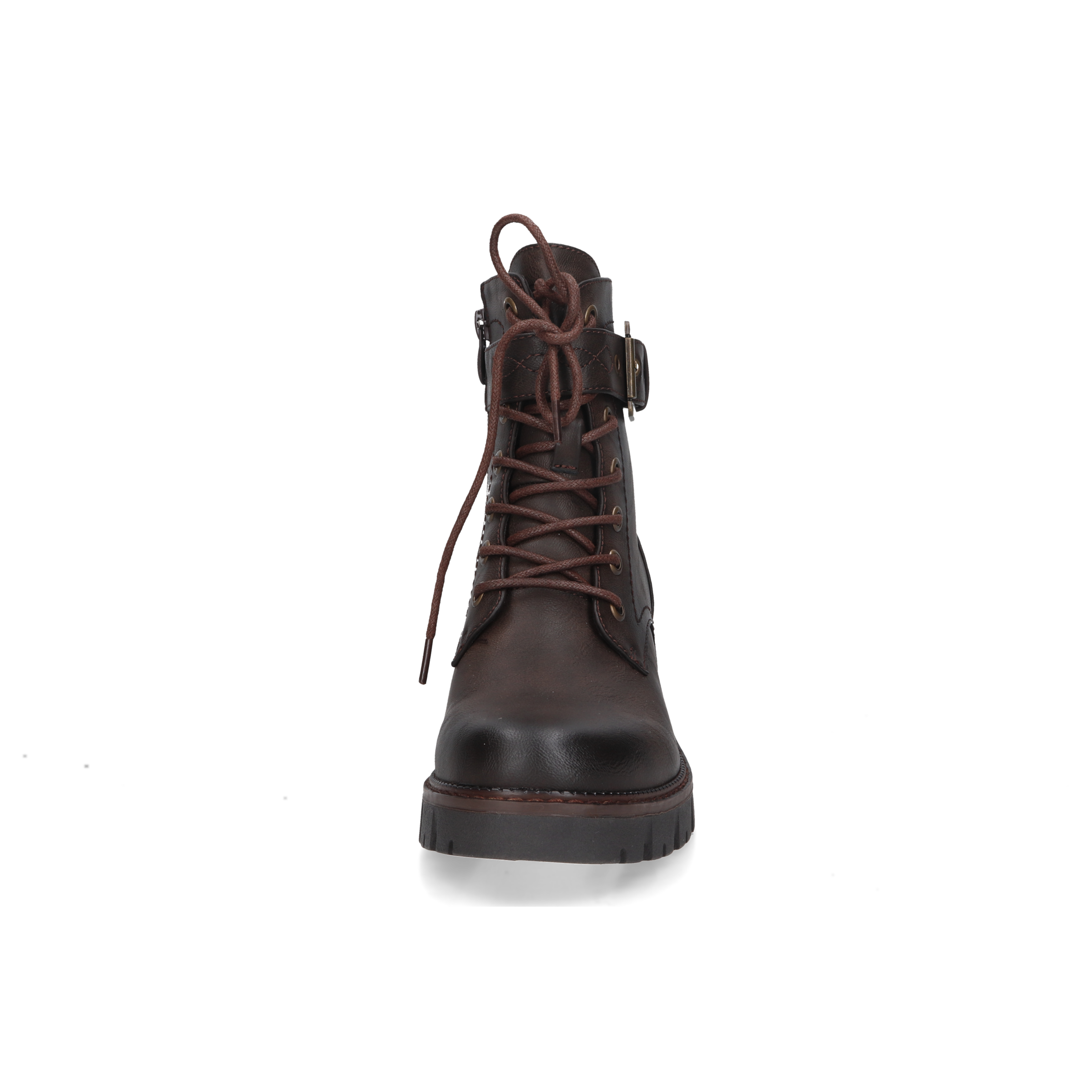 Dockers by Gerli Stiefelette  Schnürboots mit Blockabsatz, Profillaufsohle