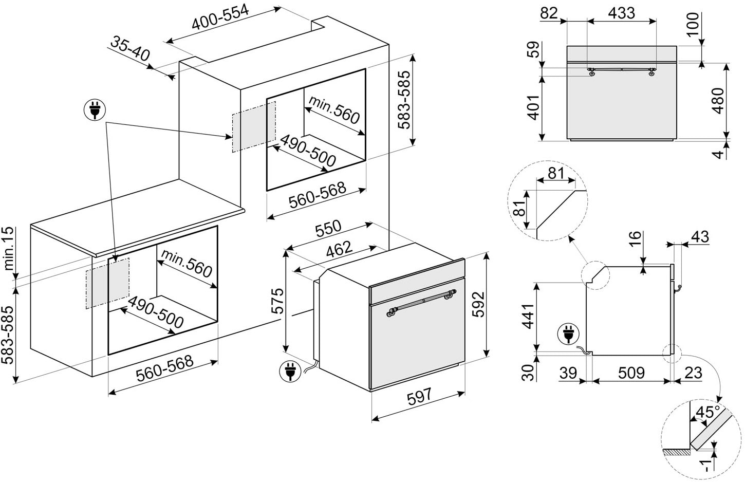 Smeg Backofen  »SFP750AOPZ«