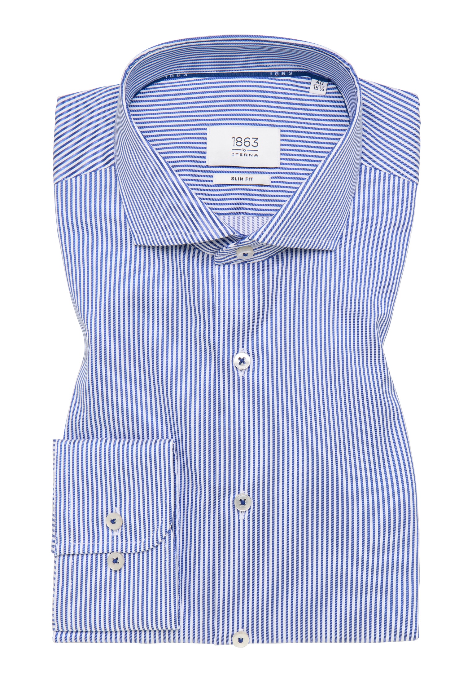 Eterna Langarmhemd »SLIM FIT«, NON IRON (bügelfrei)