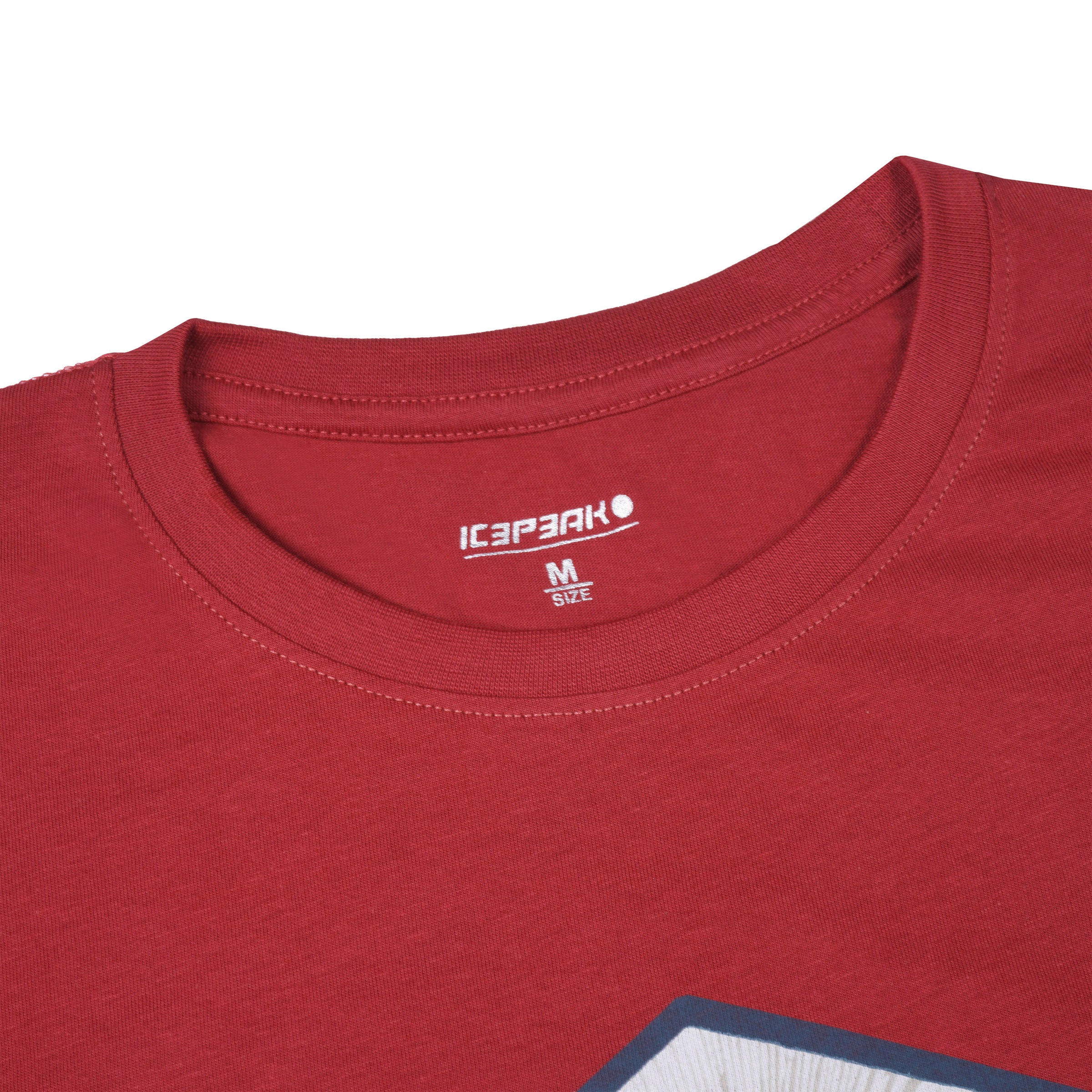 Icepeak T-Shirt »MOSBACH« mit Print, aus Baumwolle, klassischer T-Shirt-Schnitt
