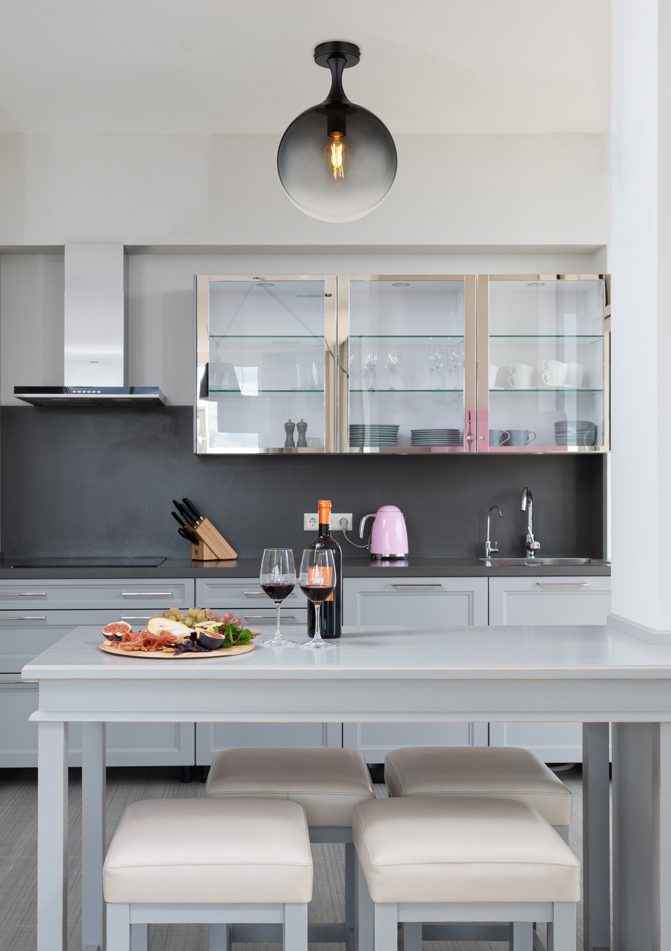 GLOBO LIGHTING Deckenleuchte »DALTON« E27 1 Stk. Deckenlampe Wohnzimmer-Leu günstig online kaufen