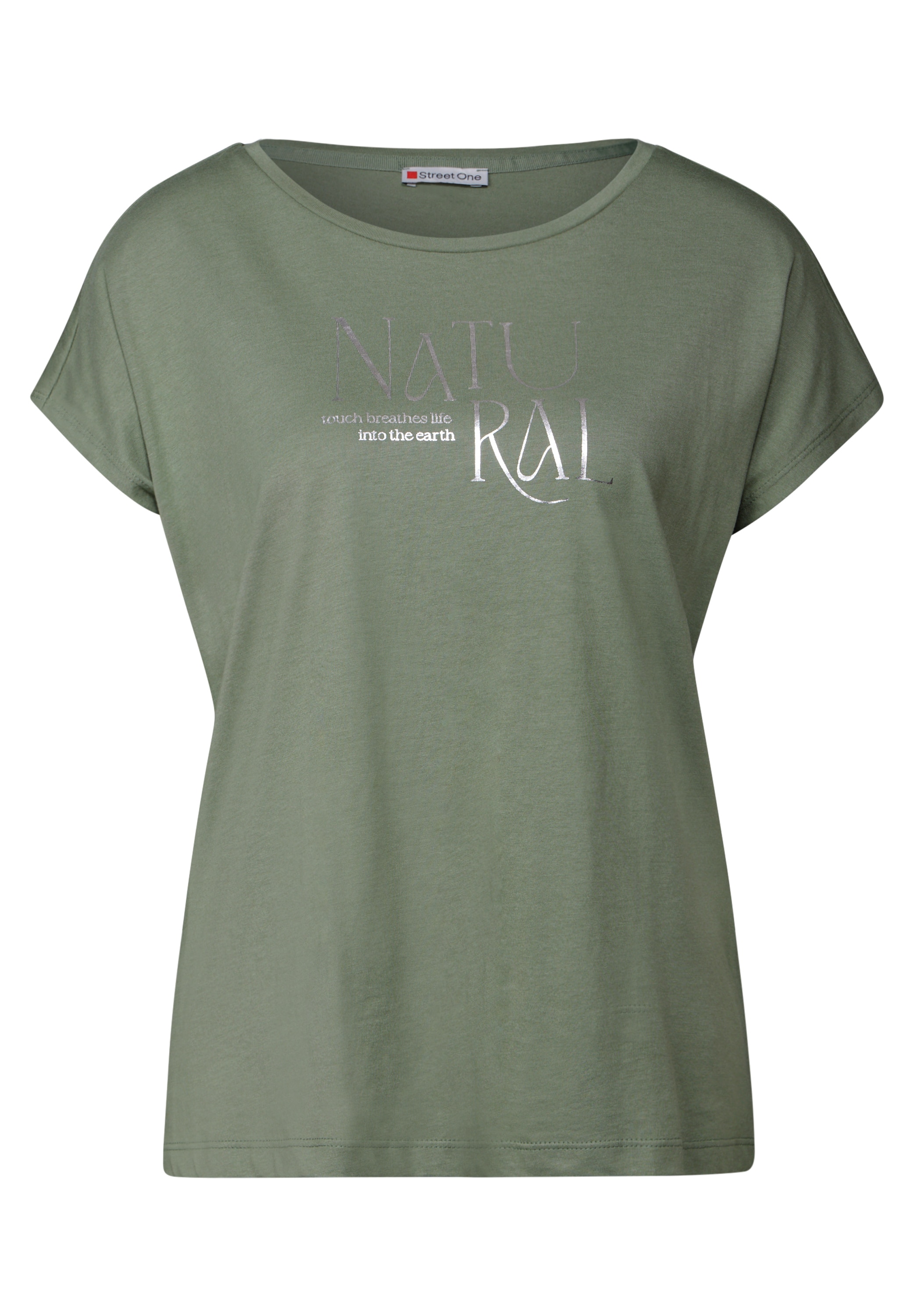 STREET ONE Shirttop mit Schriftzug