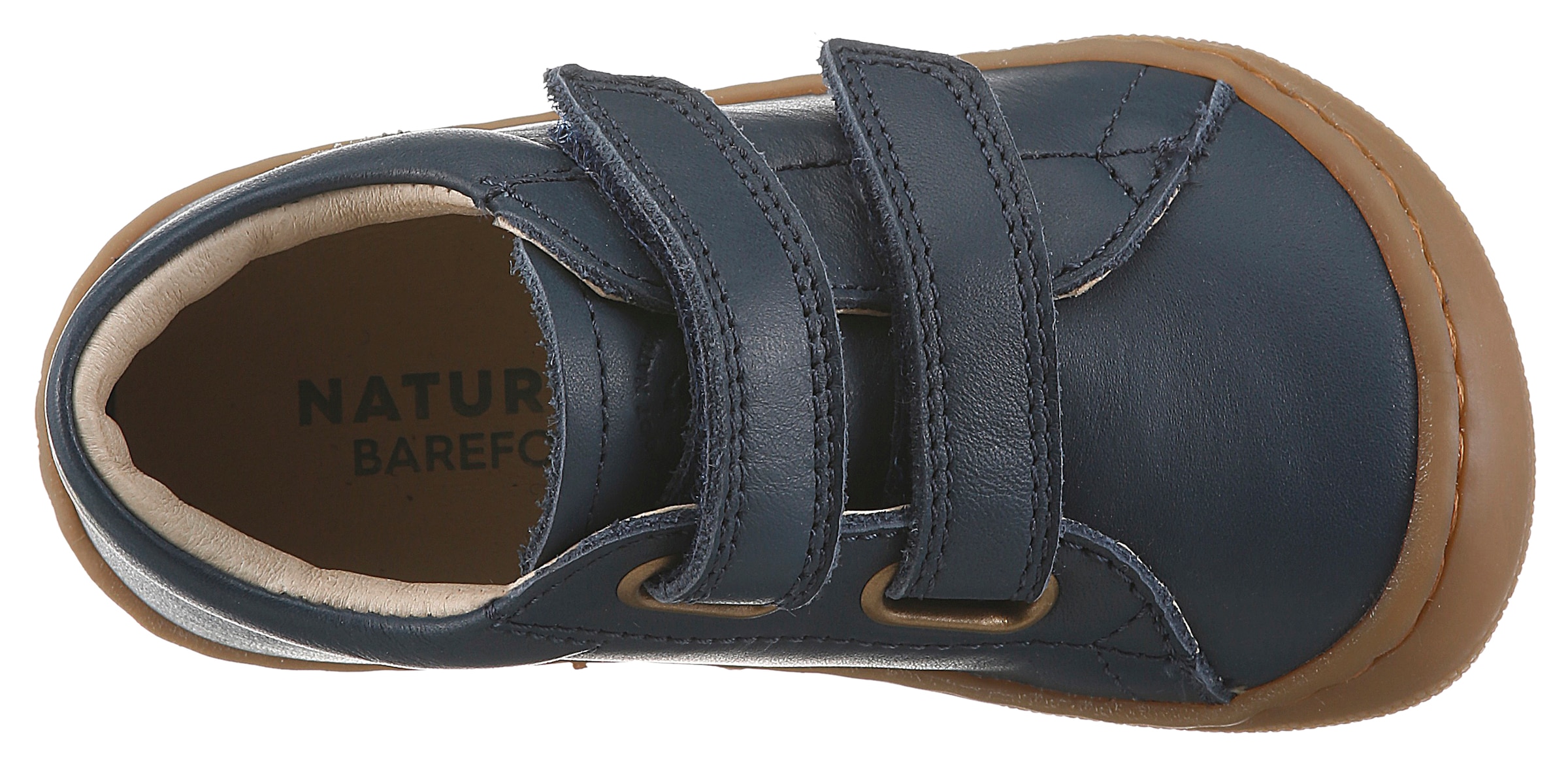 Naturino Barfußschuh »BAREFOOT AMUR VL«  Klettschuh mit Lederinnenausstattung , Größenschablone zum Download