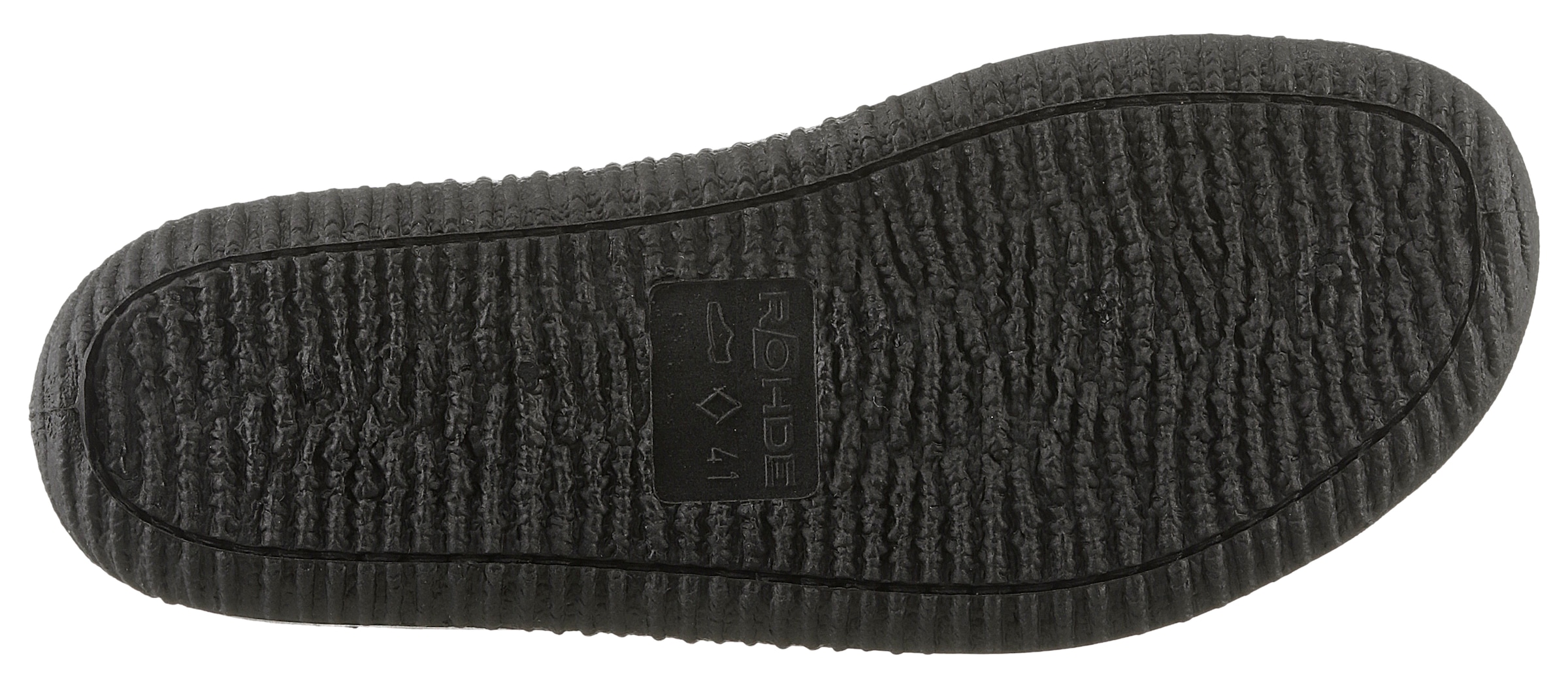Rohde Pantoffel »SOLTAU-H«  Hausschuh, Schlappen, Clog mit seitlichem Label