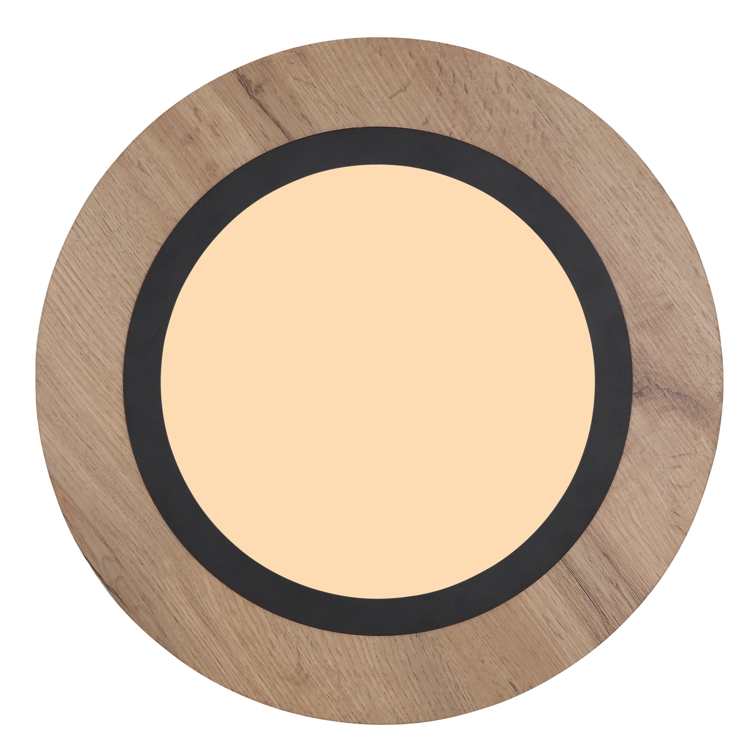 GLOBO LIGHTING LED Deckenleuchte »LEA« LED-Modul Warmweiß Deckenlampe/Wohnzimmer/Schlafzimmer/modern/Holz