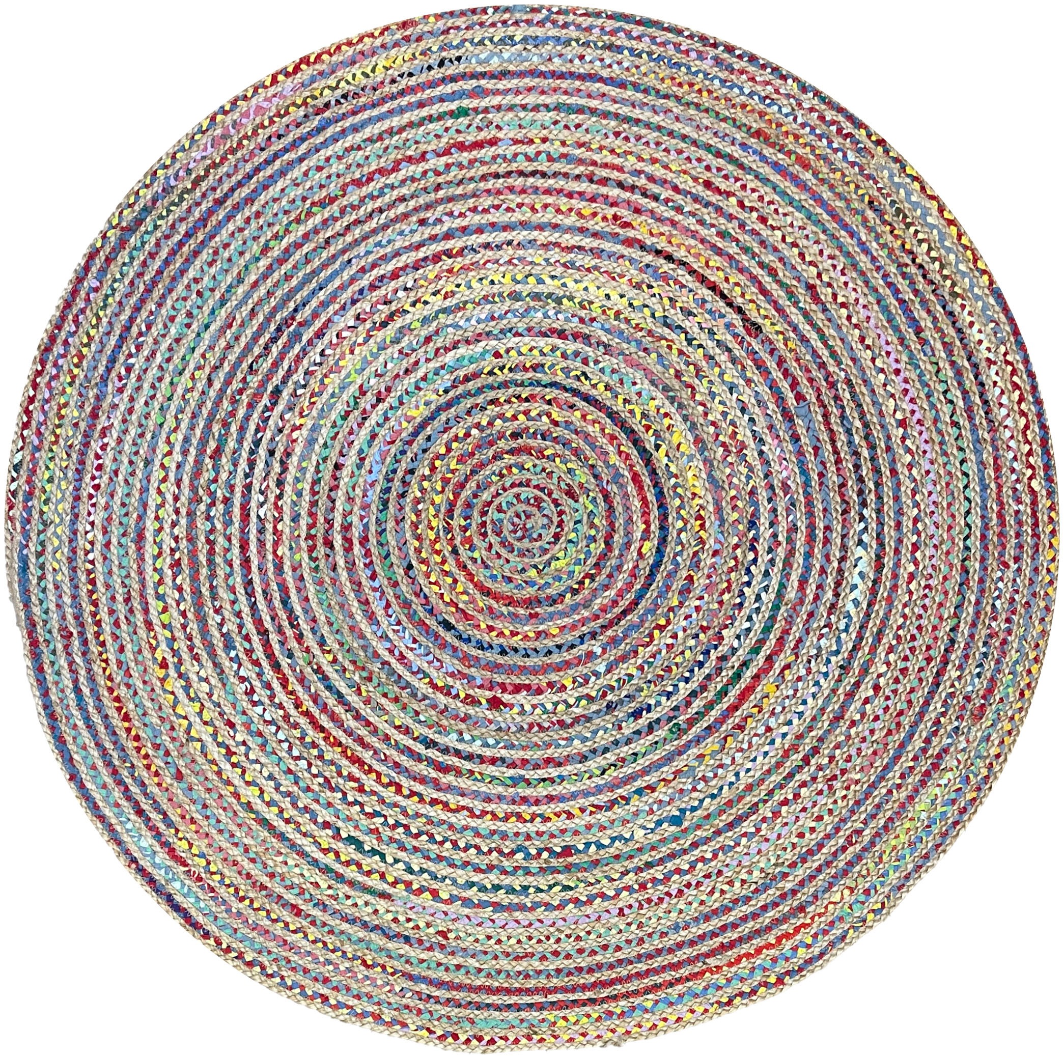 Myflair Möbel & Accessoires Teppich »Boho Breeze«, rund, 10 mm Höhe, Jutete günstig online kaufen