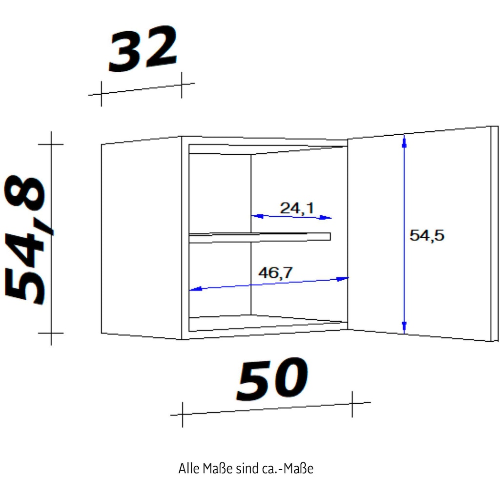 Flex-Well Hängeschrank »Antigua«