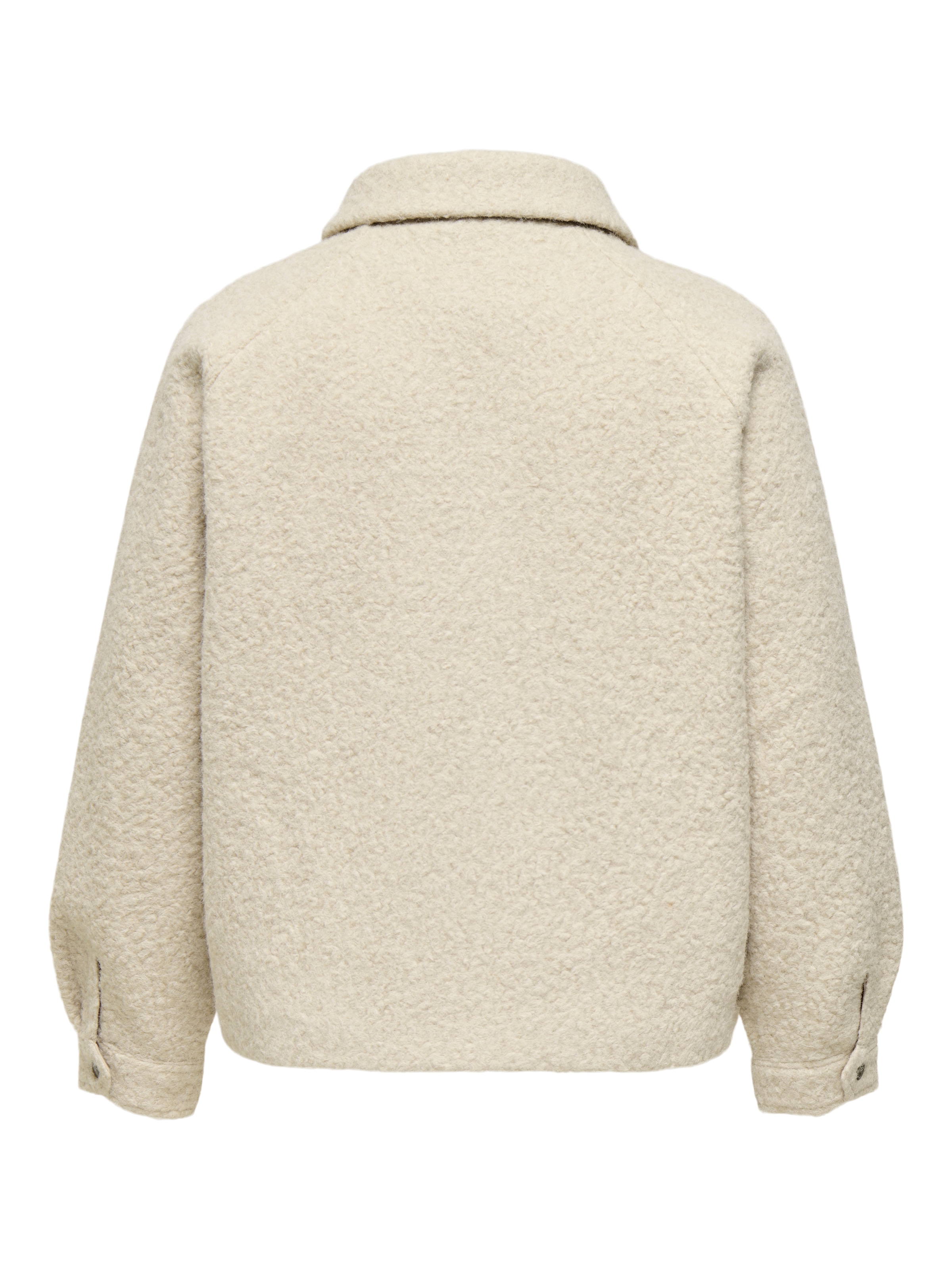 ONLY CARMAKOMA Bouclèjacke »CARMALO SHORT BOUCLE JACKET OTW NOOS« ohne Kapuze