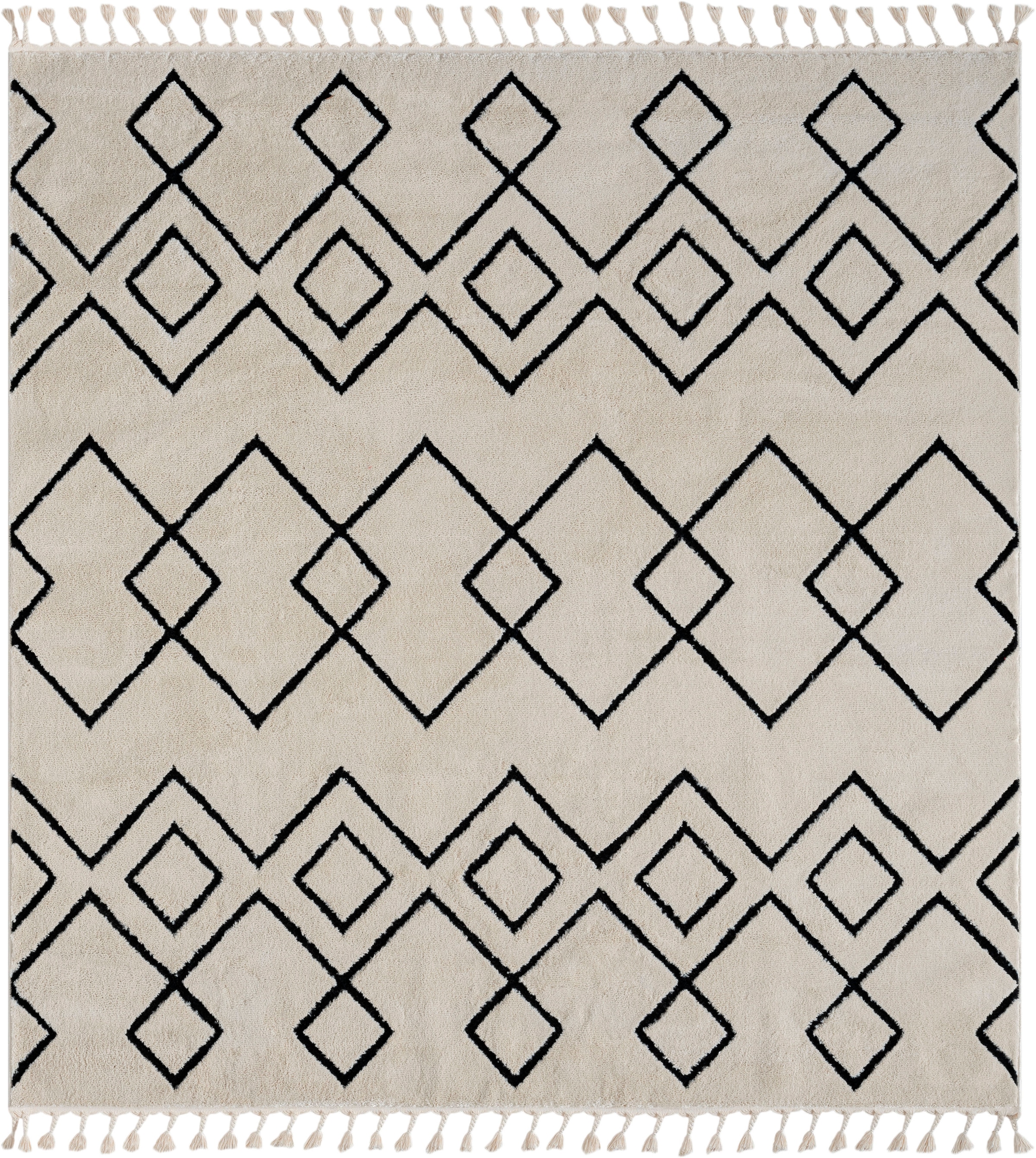 Myflair Möbel & Accessoires Hochflor-Teppich »Moroccan Mural«, rechteckig, günstig online kaufen