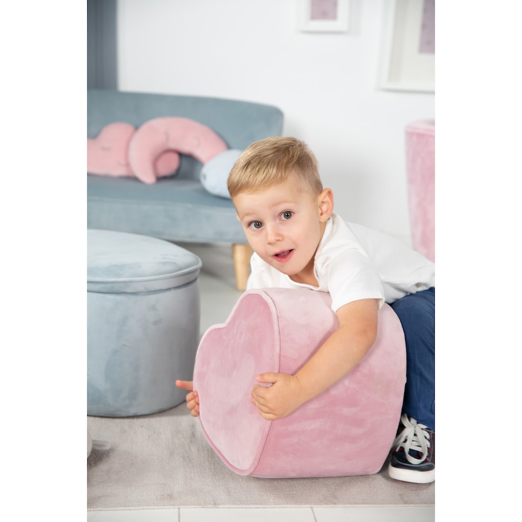 roba® Kinderhocker »Lil Sofa«, in Herzform