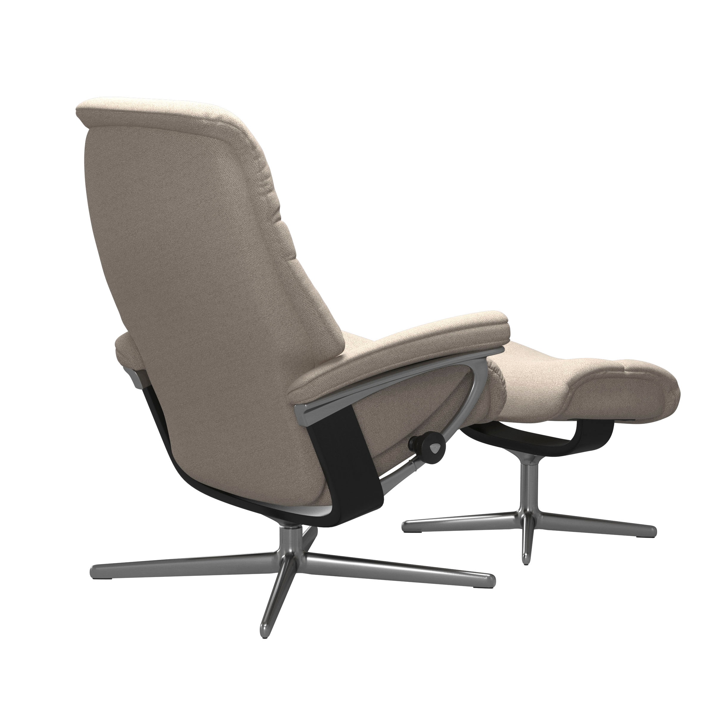 Stressless® Fußhocker »Sunrise«, mit Cross Base, Größe S, M & L, Holzakzent Schwarz
