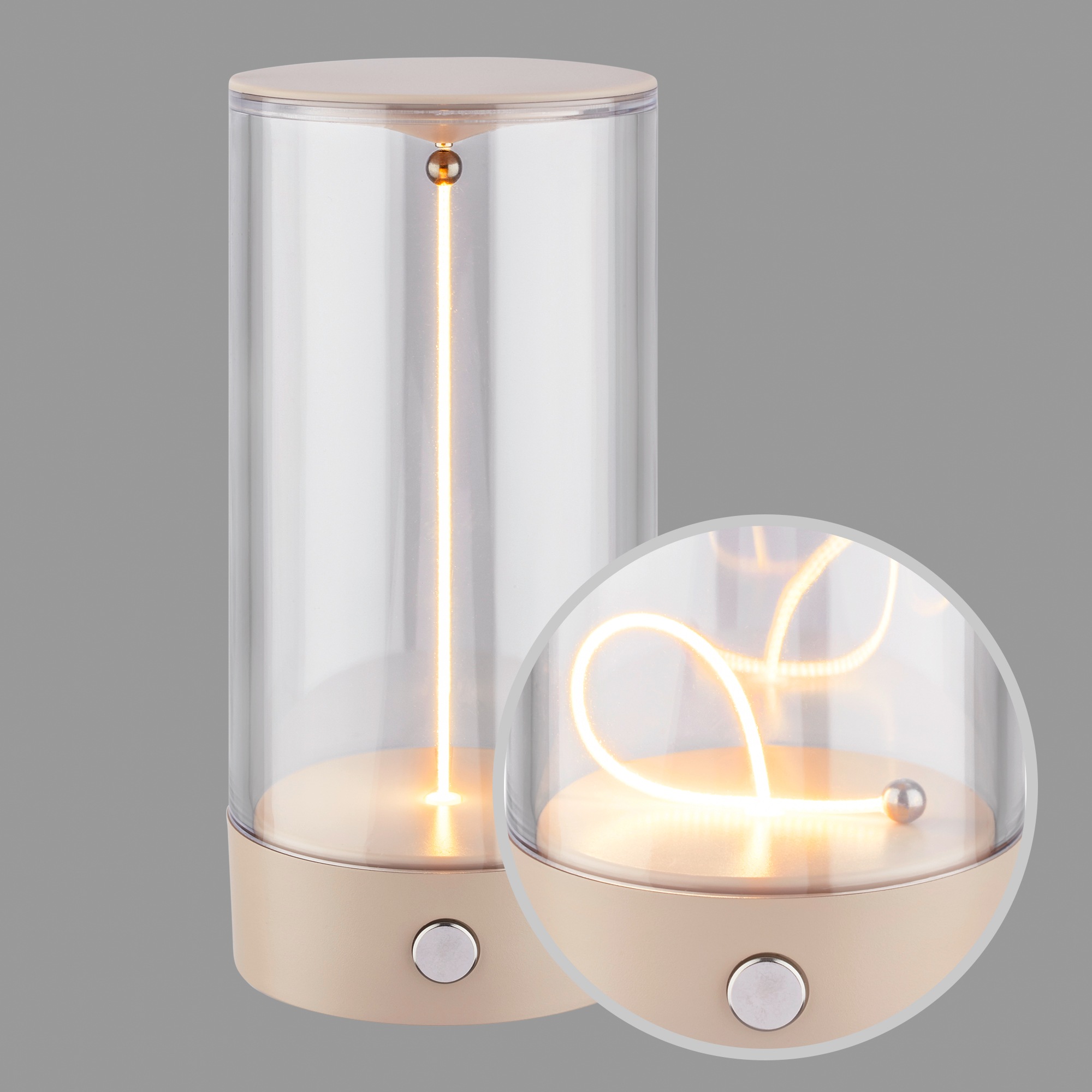 Briloner Leuchten LED Tischleuchte »WIGGLE 7620011«